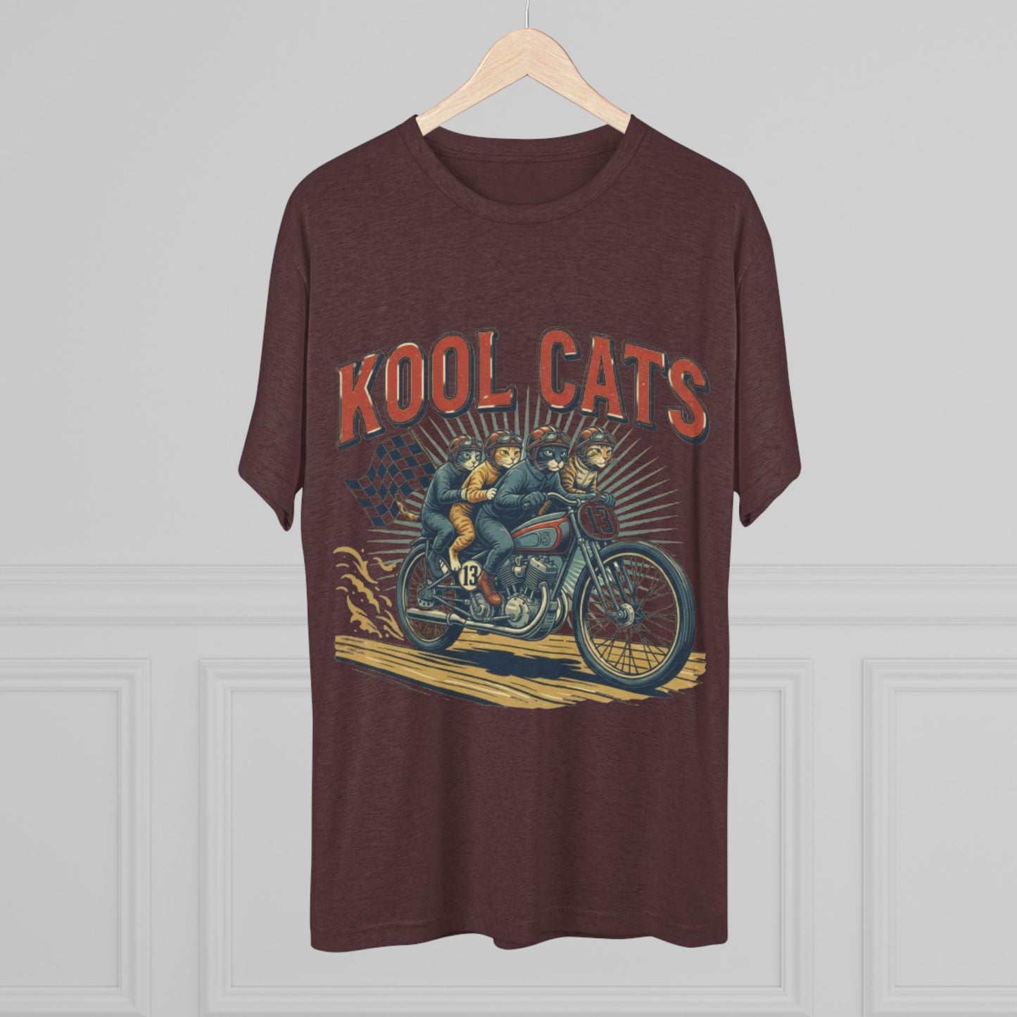 Kool Cats Vintage Motorcycle Tee