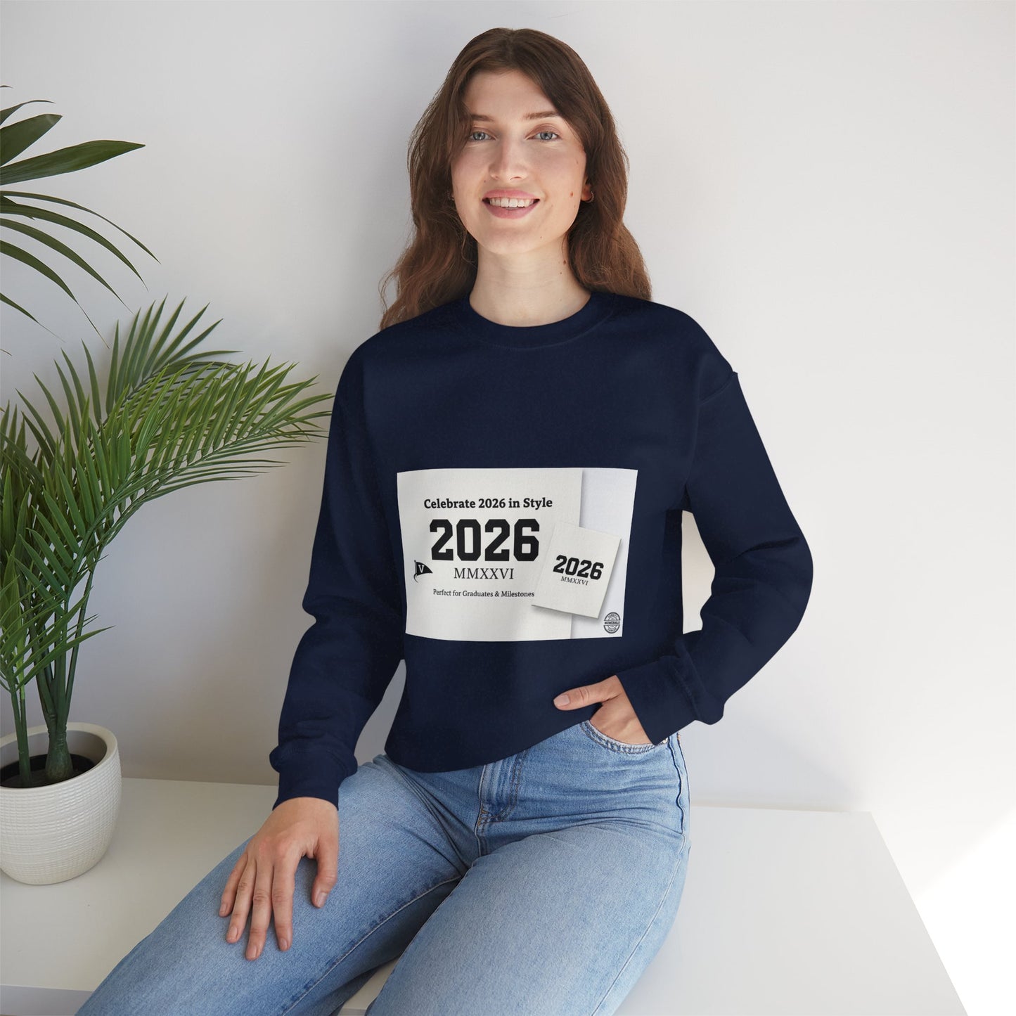 2026 Sweatshirt | Roman Numeral MMXXVI sweatshirt, New Year 2026 apparel