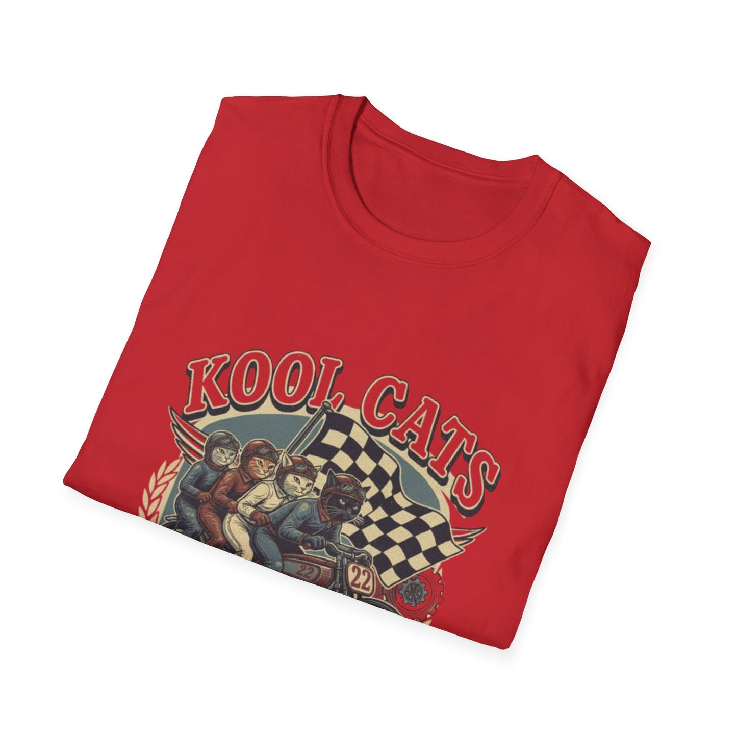 Kool Cats Racing Team T-Shirt — Presented by Ride With Dirty Harry