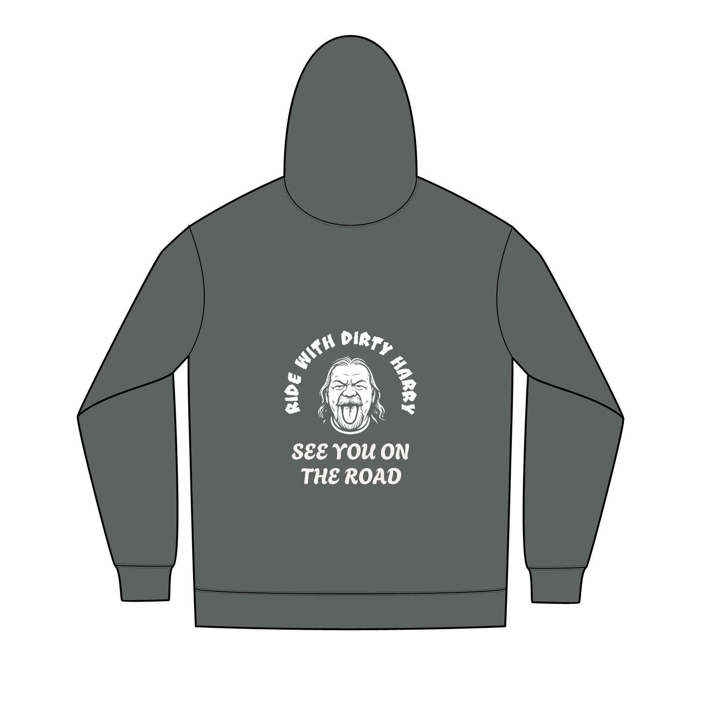 Ride with Dirtyharry's favorite hoodie
