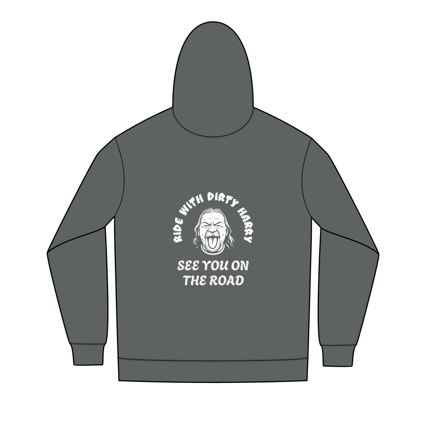 Ride with Dirtyharry's favorite hoodie