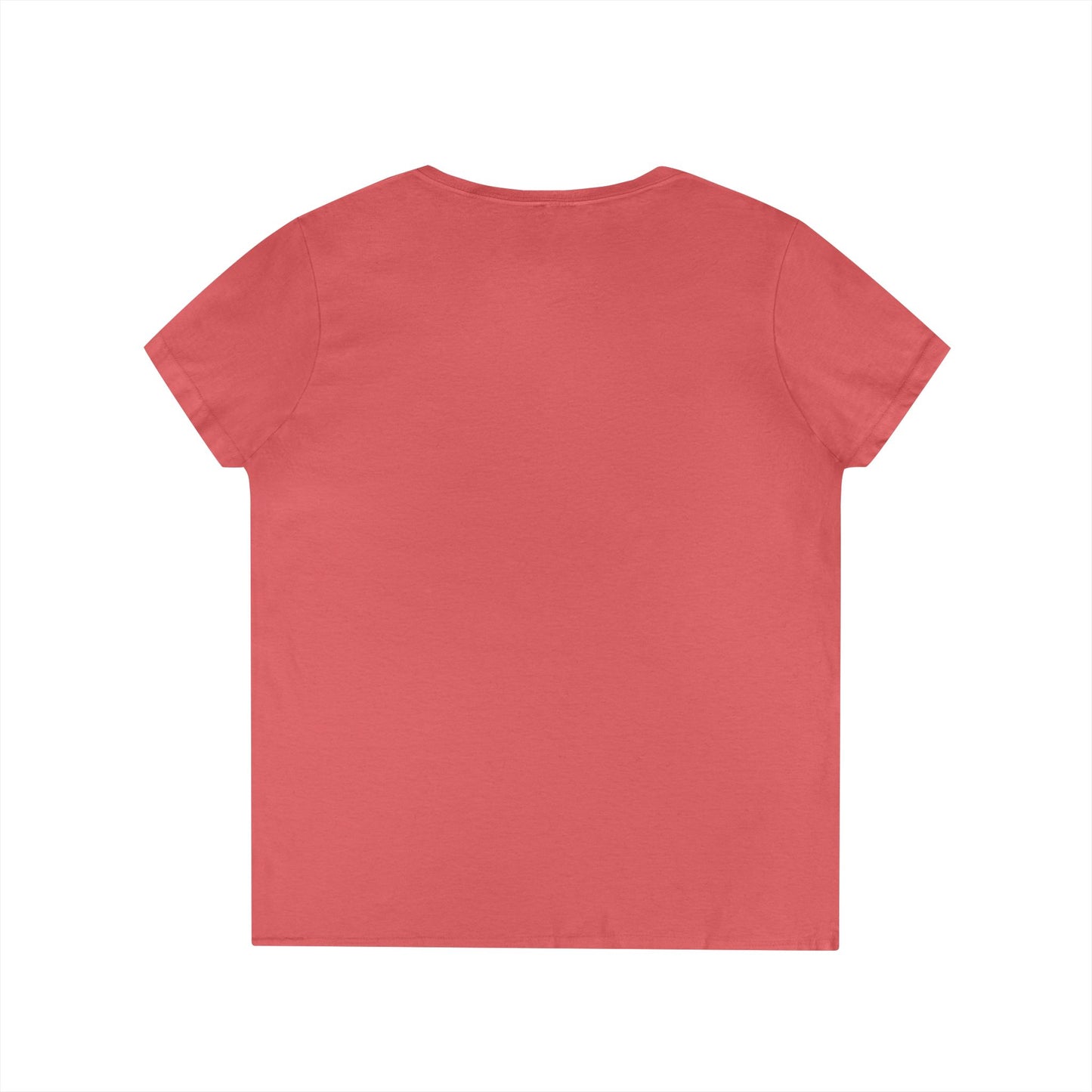 Candy V-Cut T-Shirt - Premium Women’s Slim Fit Jersey