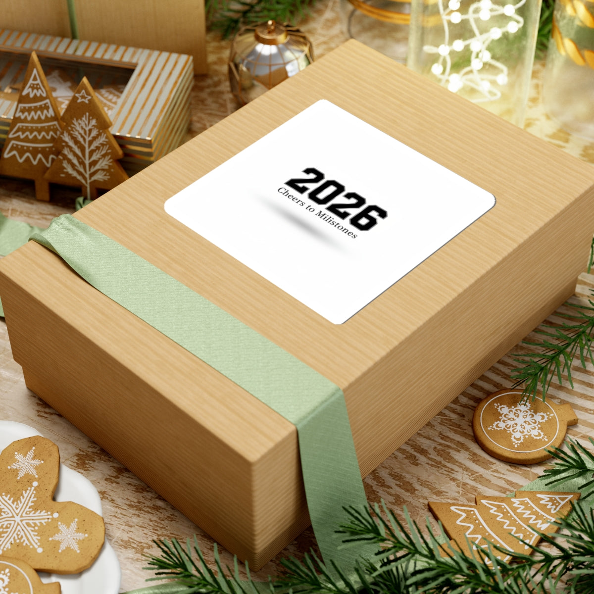 2026 Roman Numerals Kiss-Cut Stickers | MMXXVI minimalist varsity decal