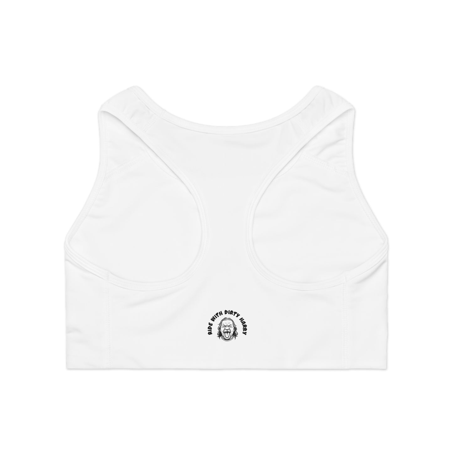 Let Dirtyharry Look Good On You Sports Bra — Graphic All-Over Print