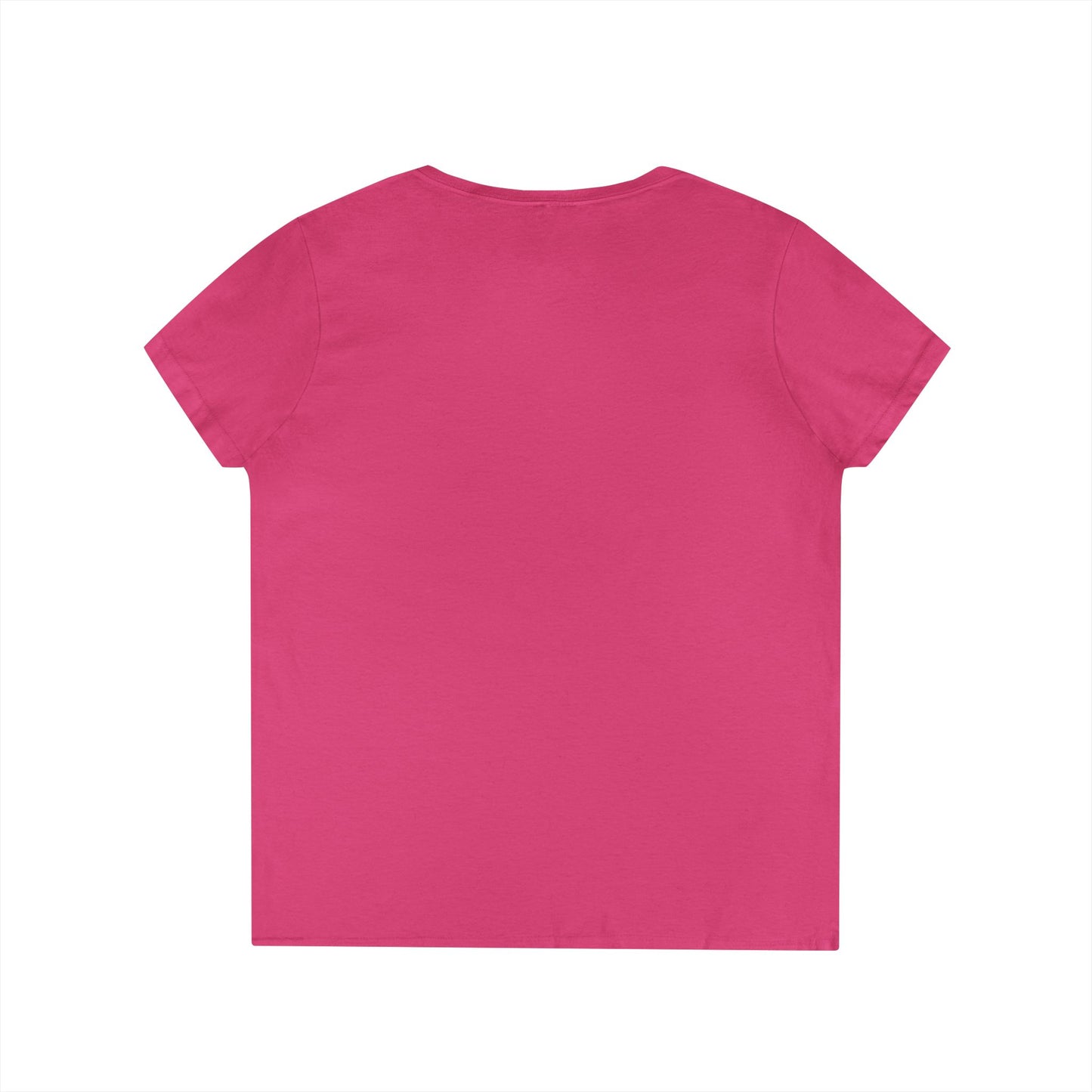 Candy V-Cut T-Shirt - Premium Women’s Slim Fit Jersey