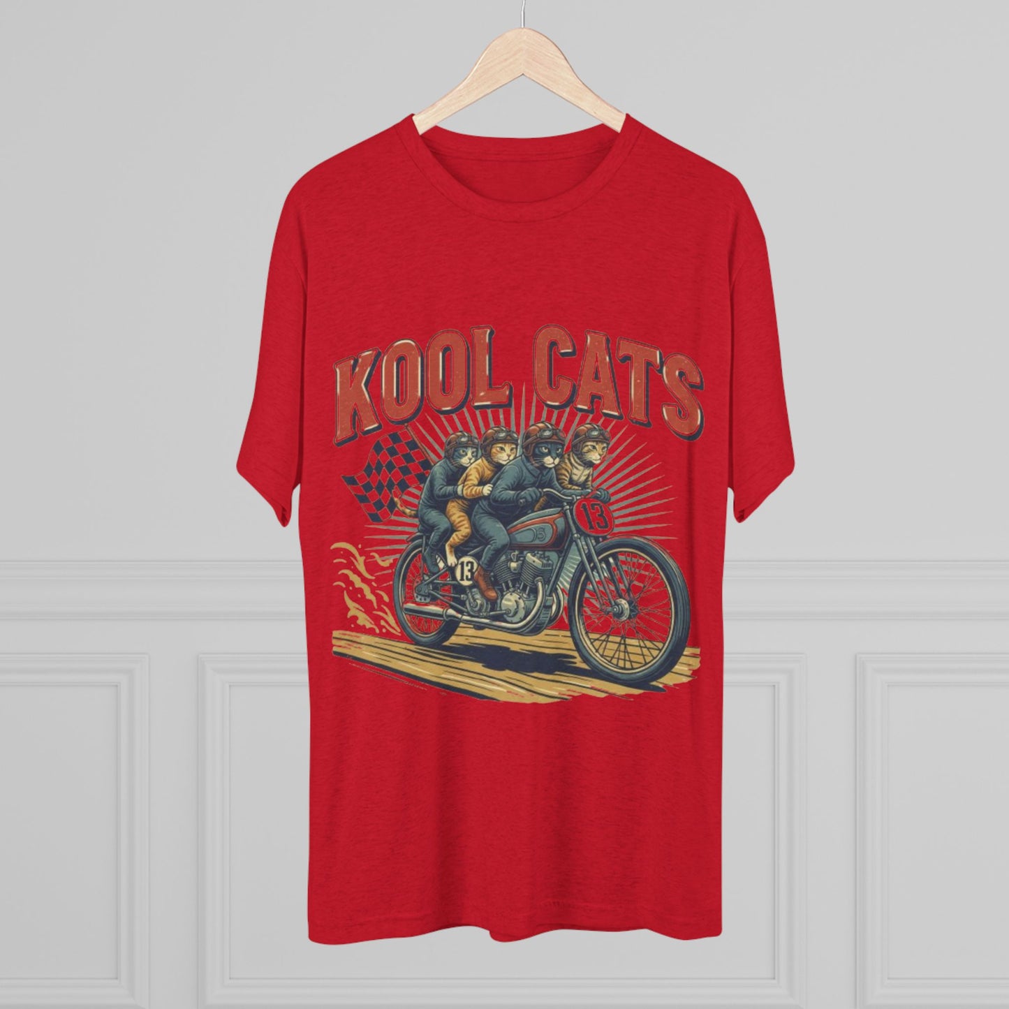 Kool Cats Vintage Motorcycle Tee