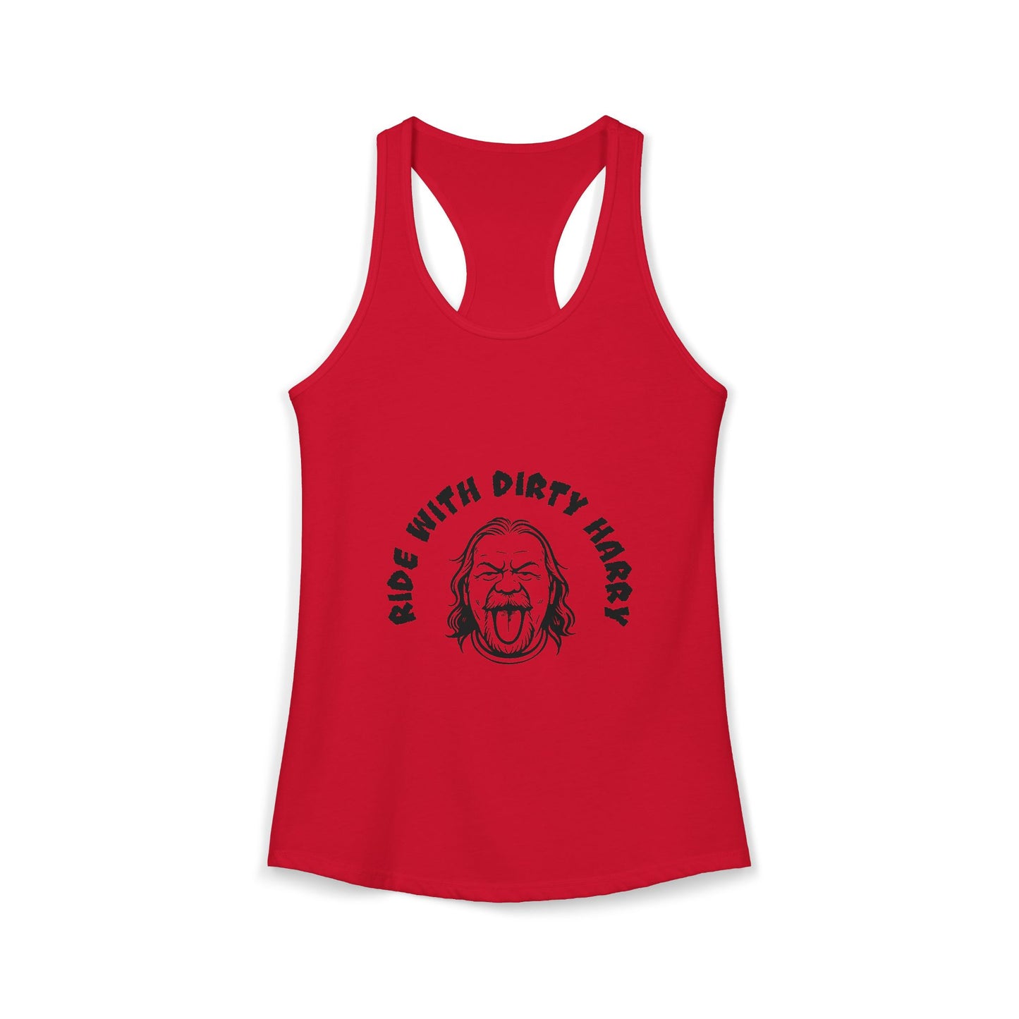 "Women's Biker Tank Top | Ride With Dirty Harry Gear"