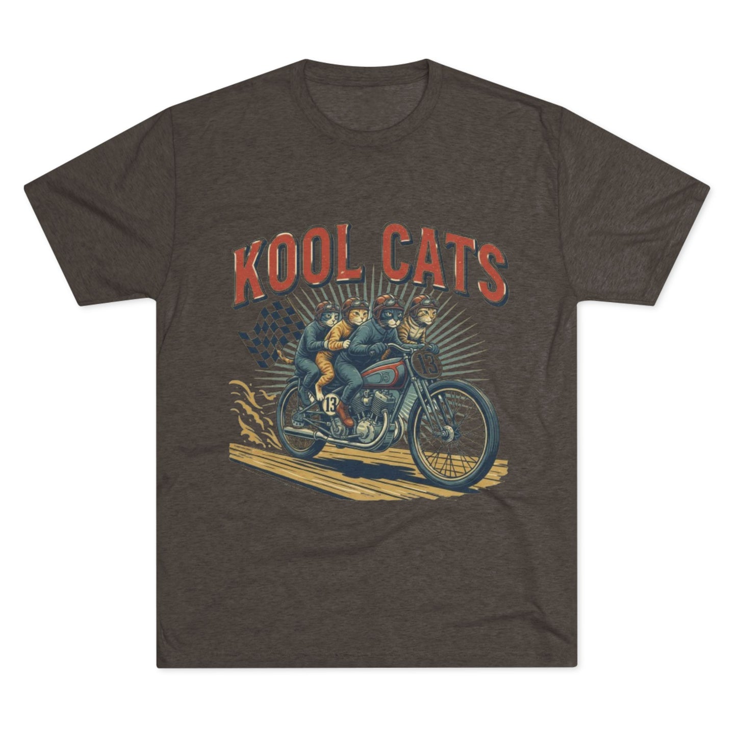 Kool Cats Vintage Motorcycle Tee