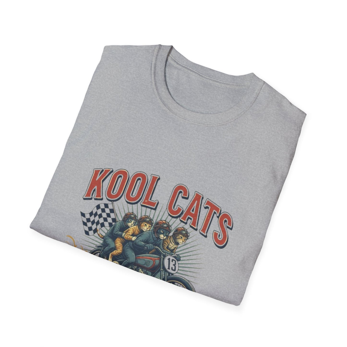 Kool Cats Racing Team T-Shirt — Official Vintage Motorcycle Racing Tee