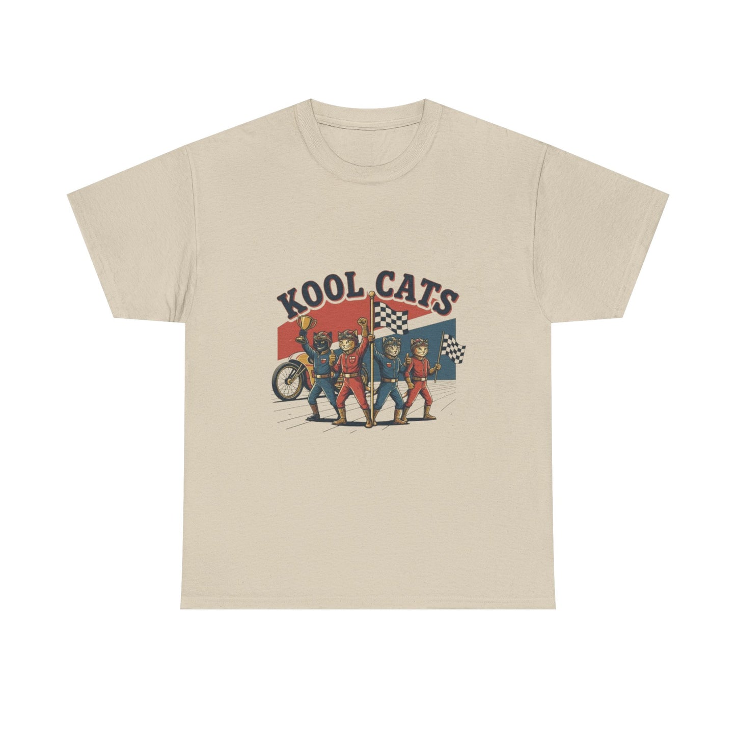 Kool Cats Vintage Motorcycle Tee