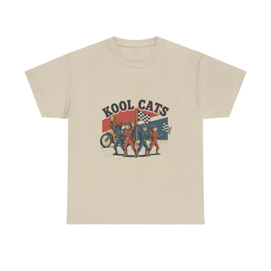 Kool Cats Vintage Motorcycle Tee