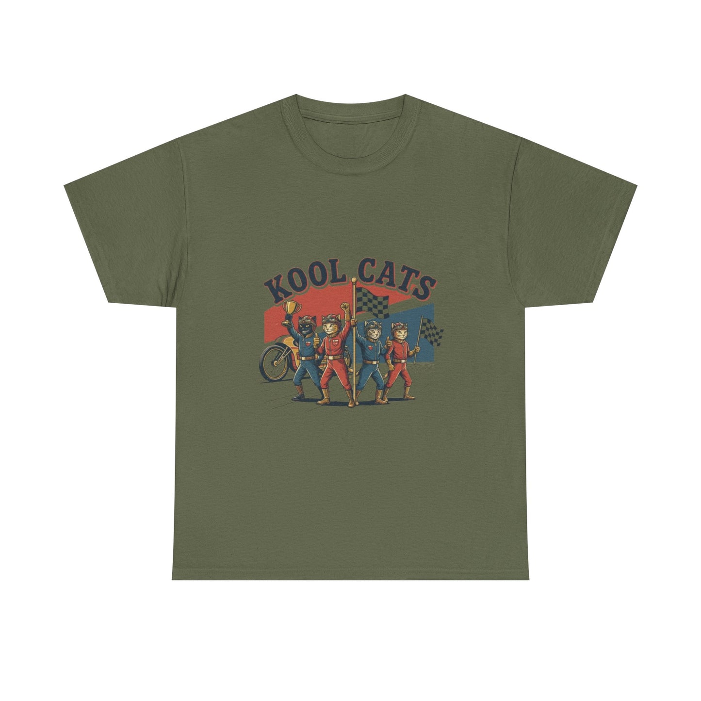 Kool Cats Vintage Motorcycle Tee