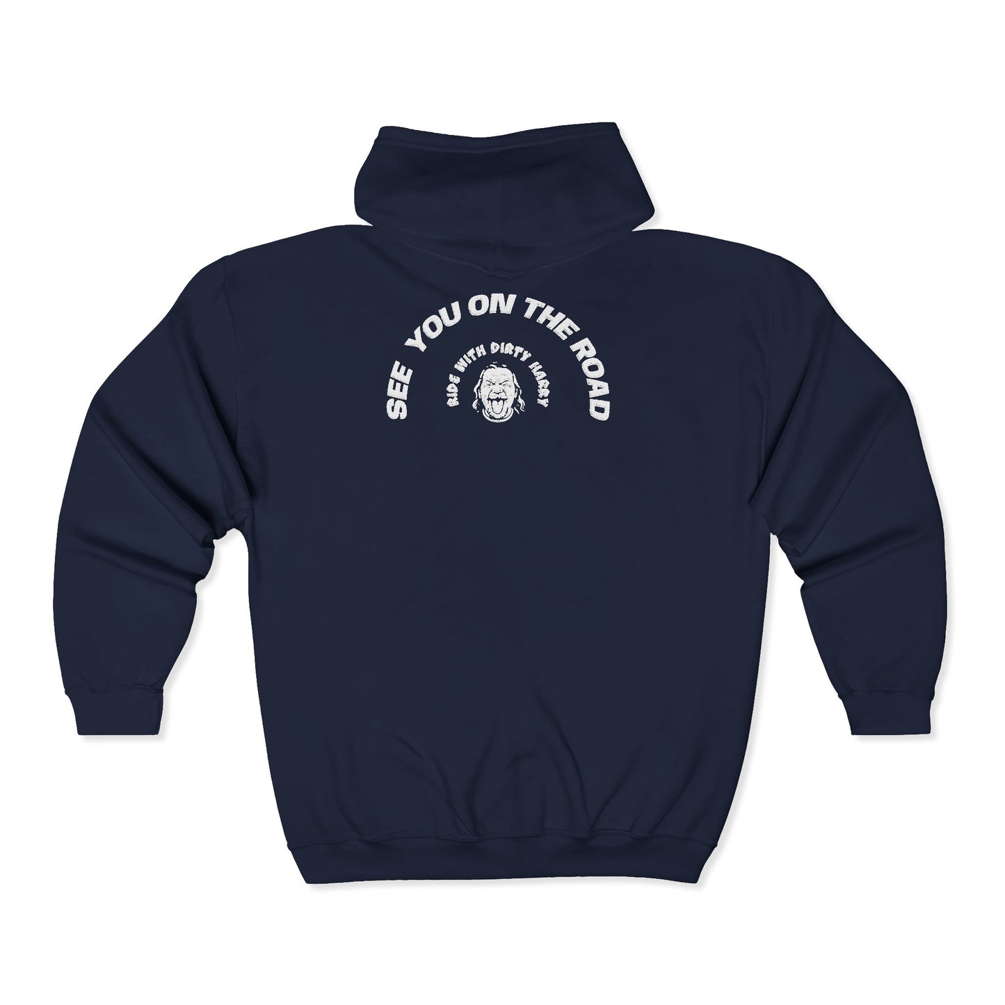 Dirty Harry Quote Zip Hoodie — Warm Full‑Zip Sweatshirt
