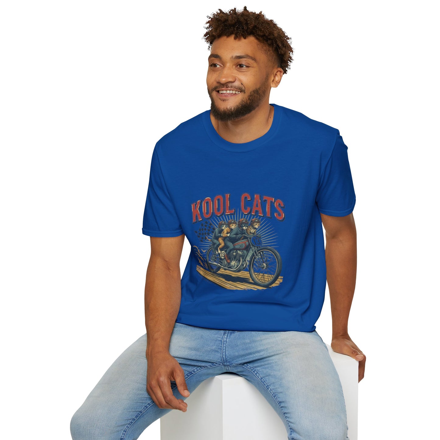 Kool Cats Racing Team T-Shirt — Official Vintage Motorcycle Racing Tee