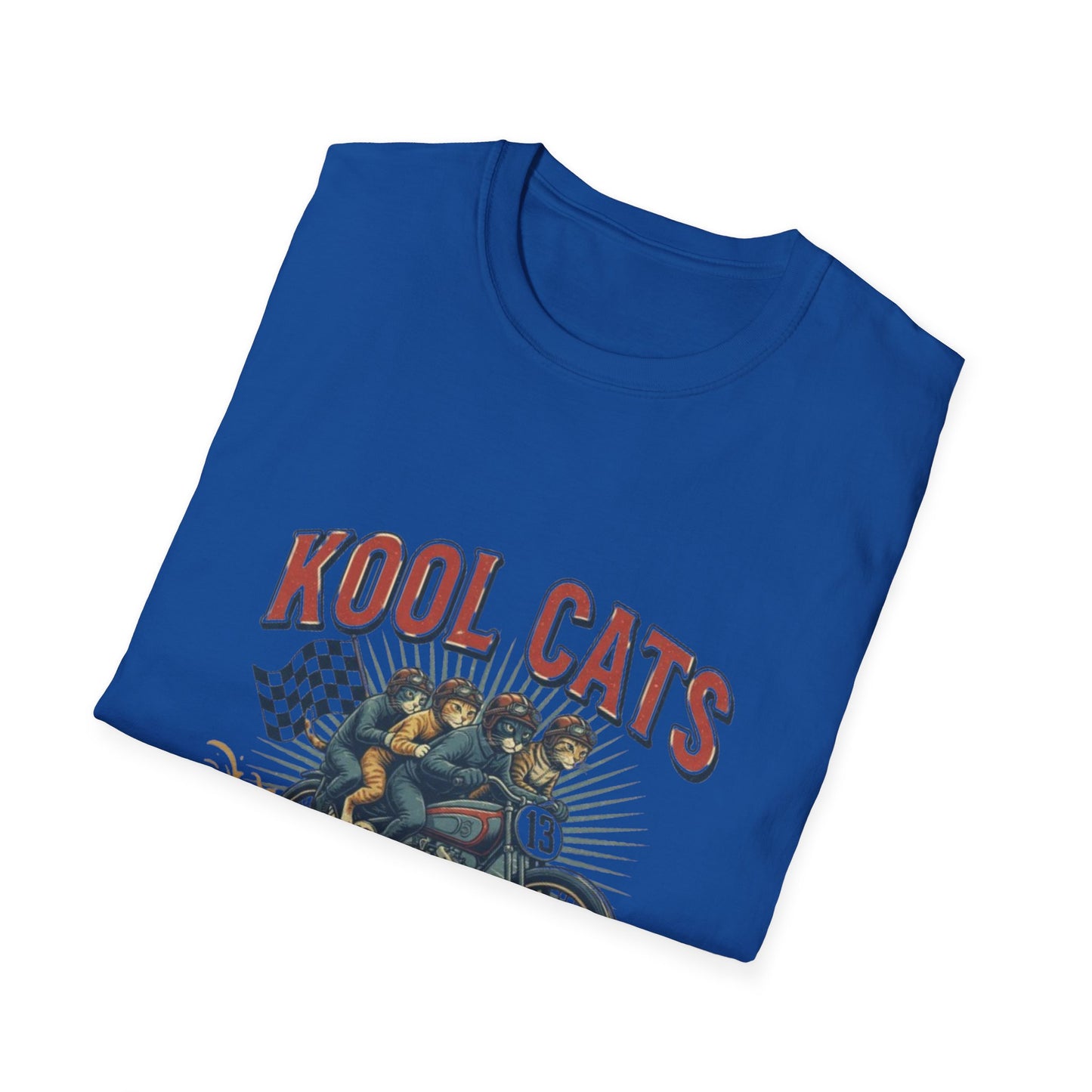 Kool Cats Racing Team T-Shirt — Official Vintage Motorcycle Racing Tee