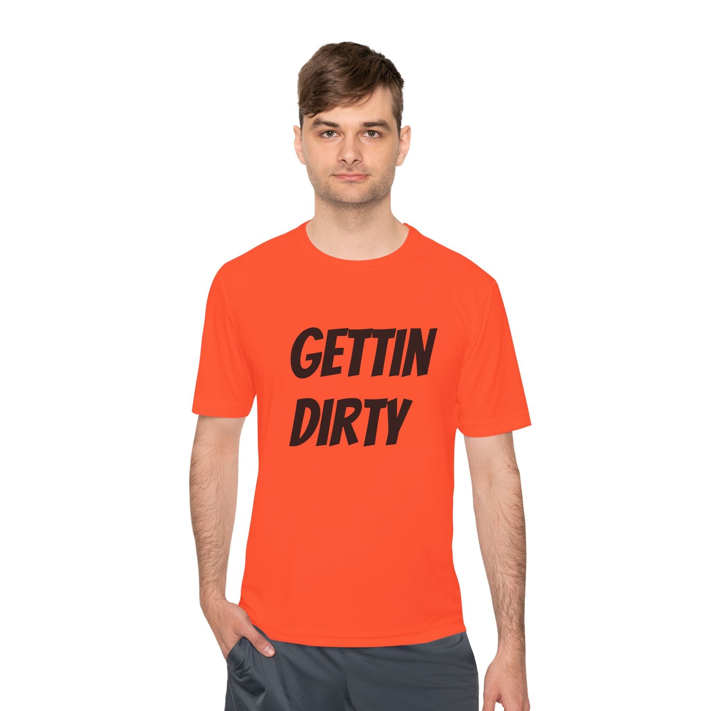 Unisex Moisture Wicking Tee - Fun Graphic Shirt for Outdoor Adventures, Workout Gear, Gift for Active Friends, Cool Summer Tee, Sporty [...]