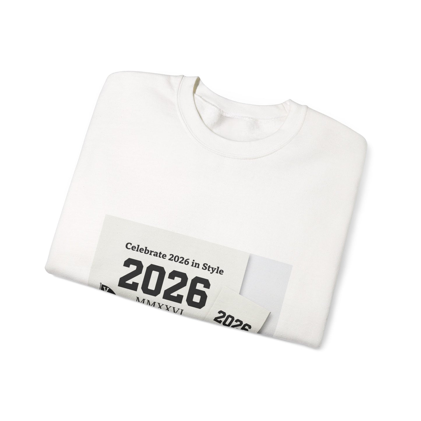 2026 Sweatshirt | Roman Numeral MMXXVI sweatshirt, New Year 2026 apparel
