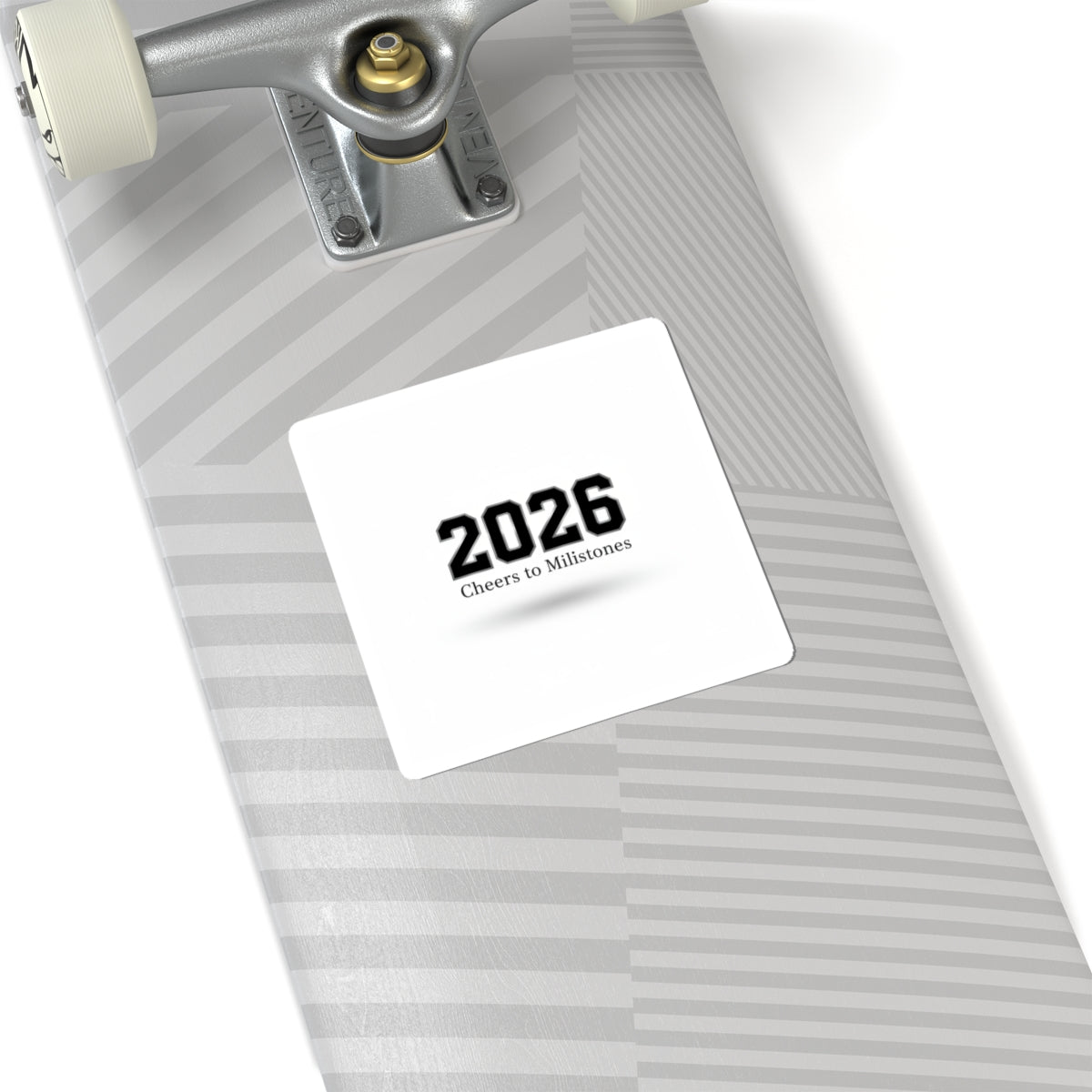 2026 Roman Numerals Kiss-Cut Stickers | MMXXVI minimalist varsity decal