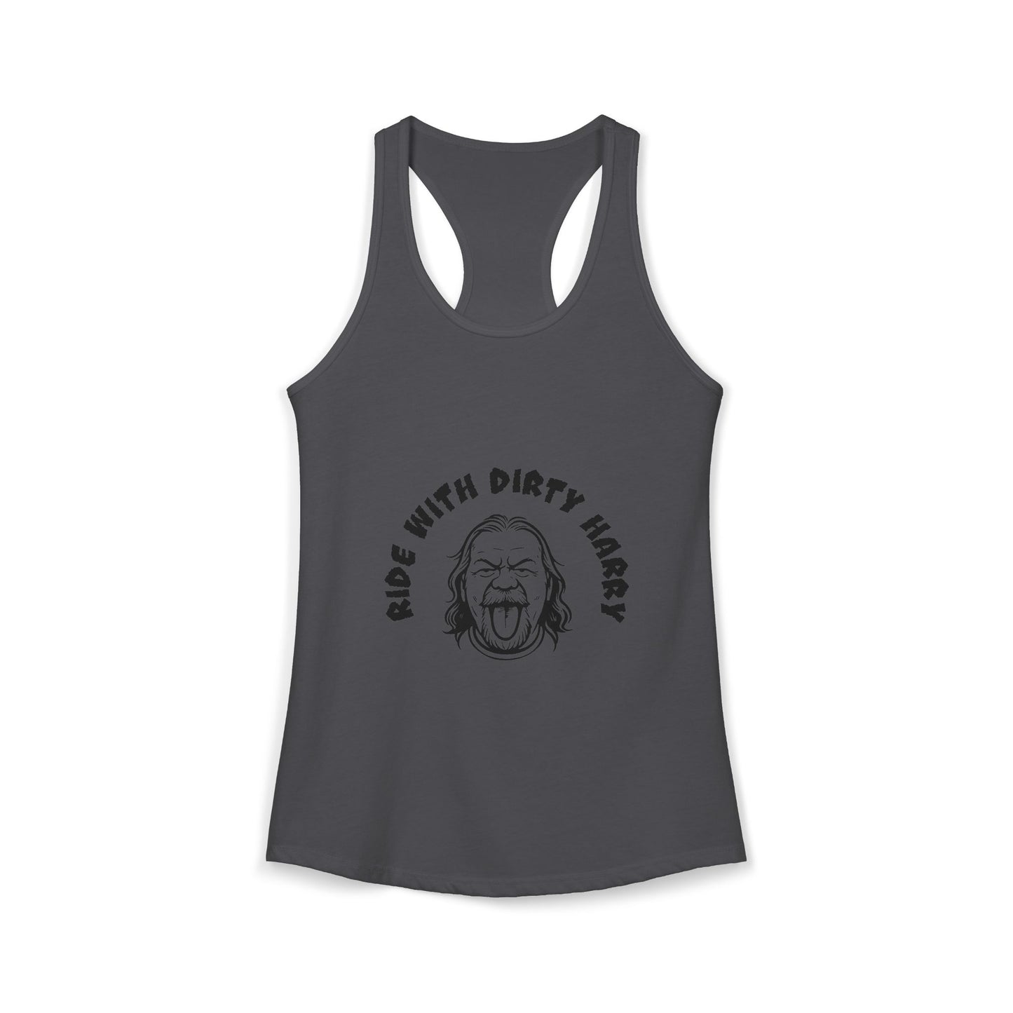 "Women's Biker Tank Top | Ride With Dirty Harry Gear"