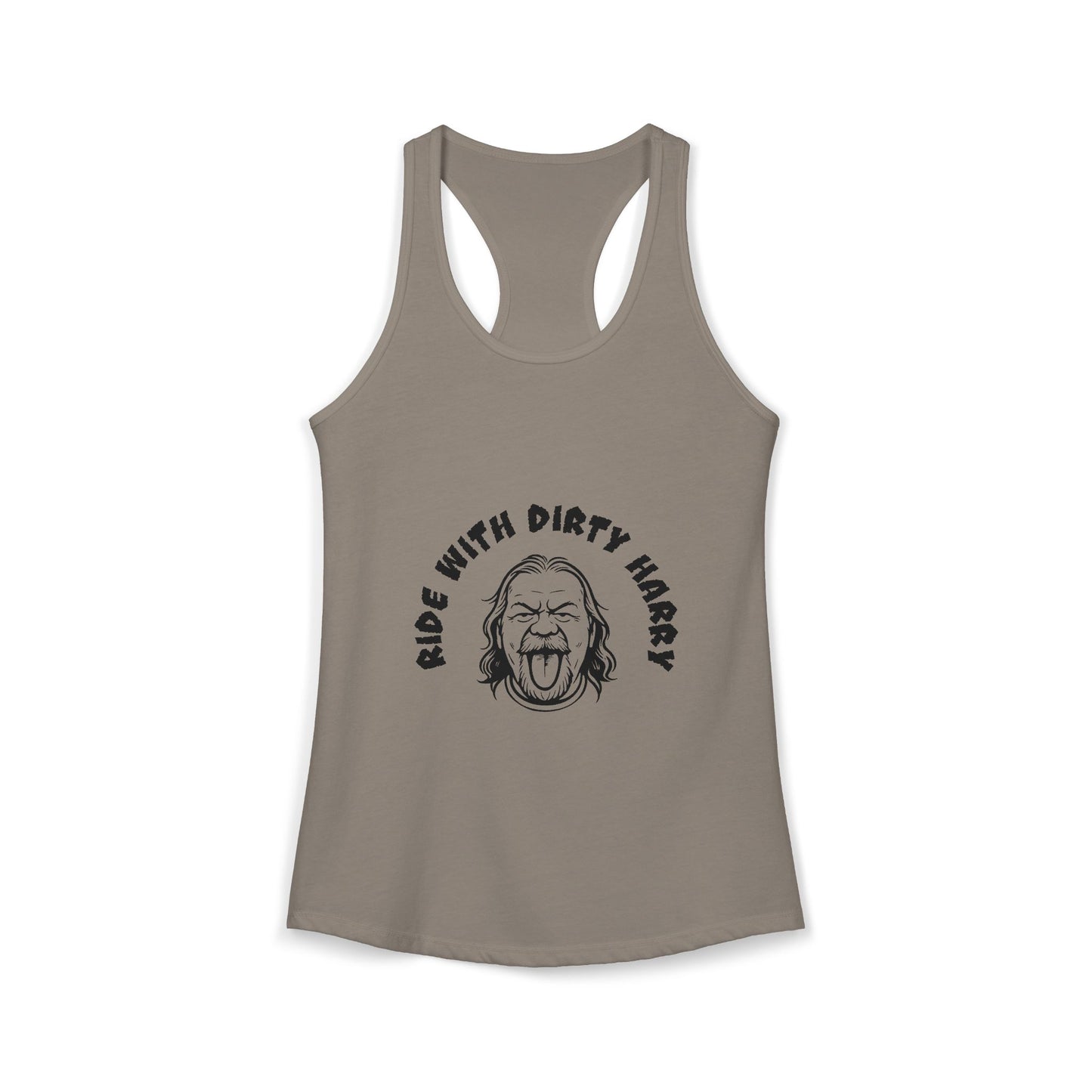 "Women's Biker Tank Top | Ride With Dirty Harry Gear"