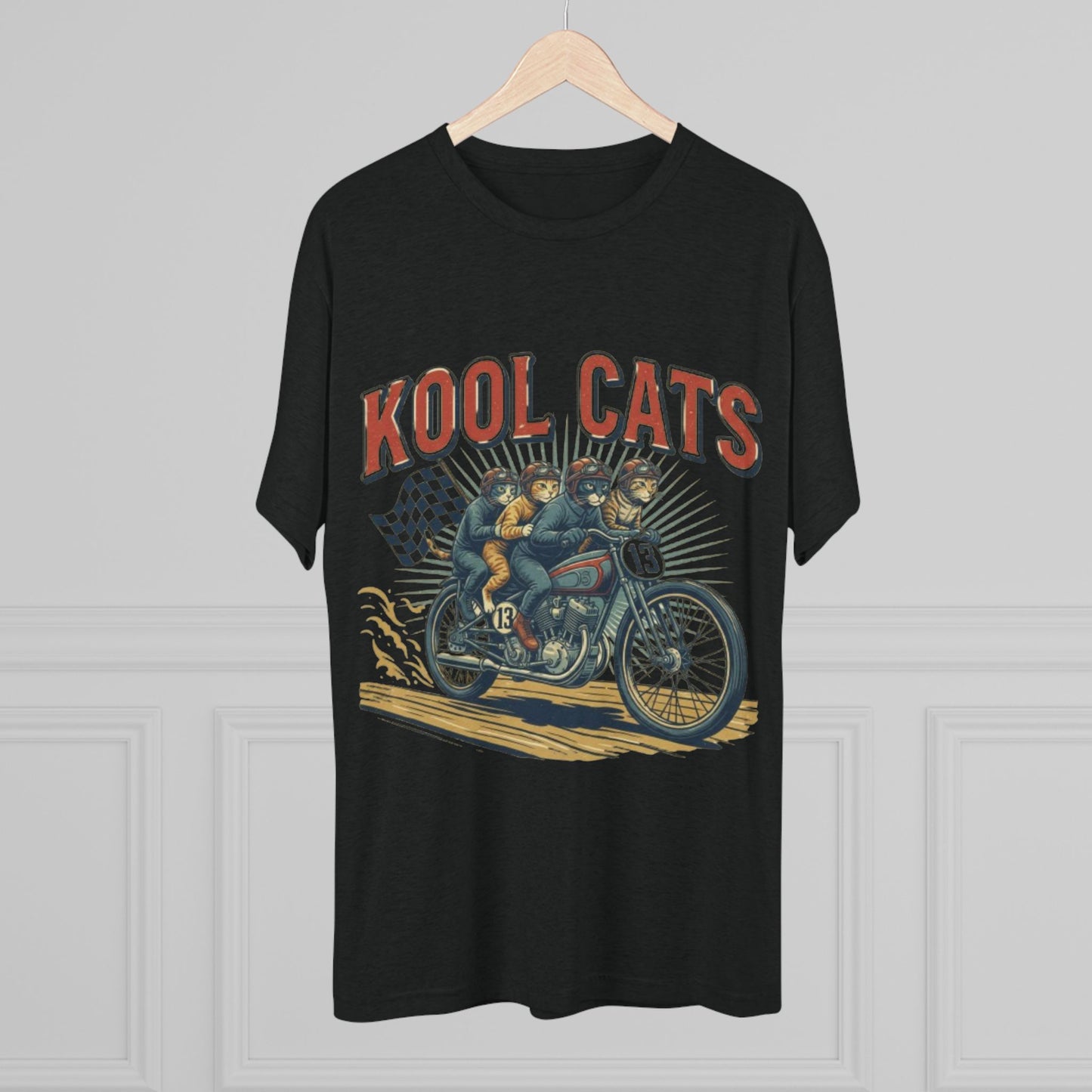 Kool Cats Vintage Motorcycle Tee