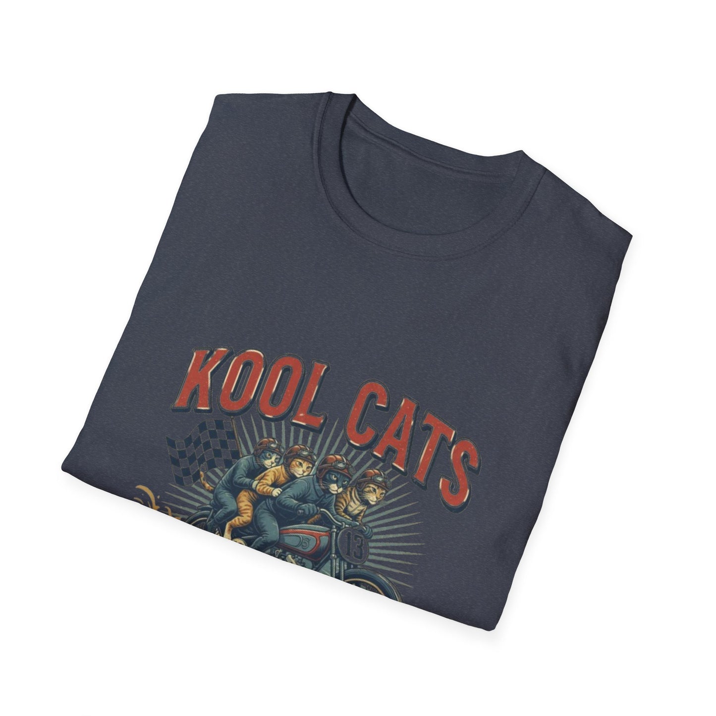 Kool Cats Racing Team T-Shirt — Official Vintage Motorcycle Racing Tee