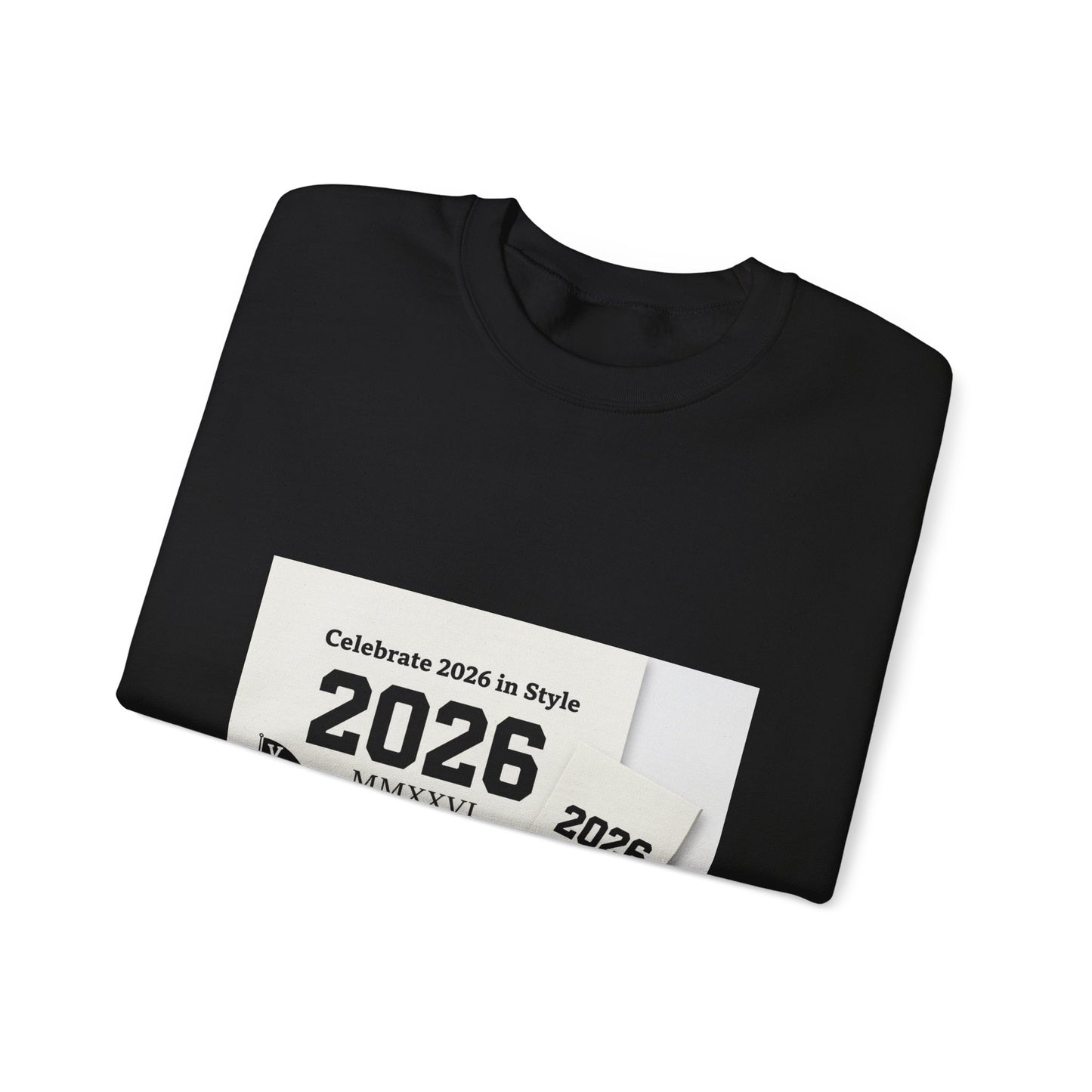 2026 Sweatshirt | Roman Numeral MMXXVI sweatshirt, New Year 2026 apparel