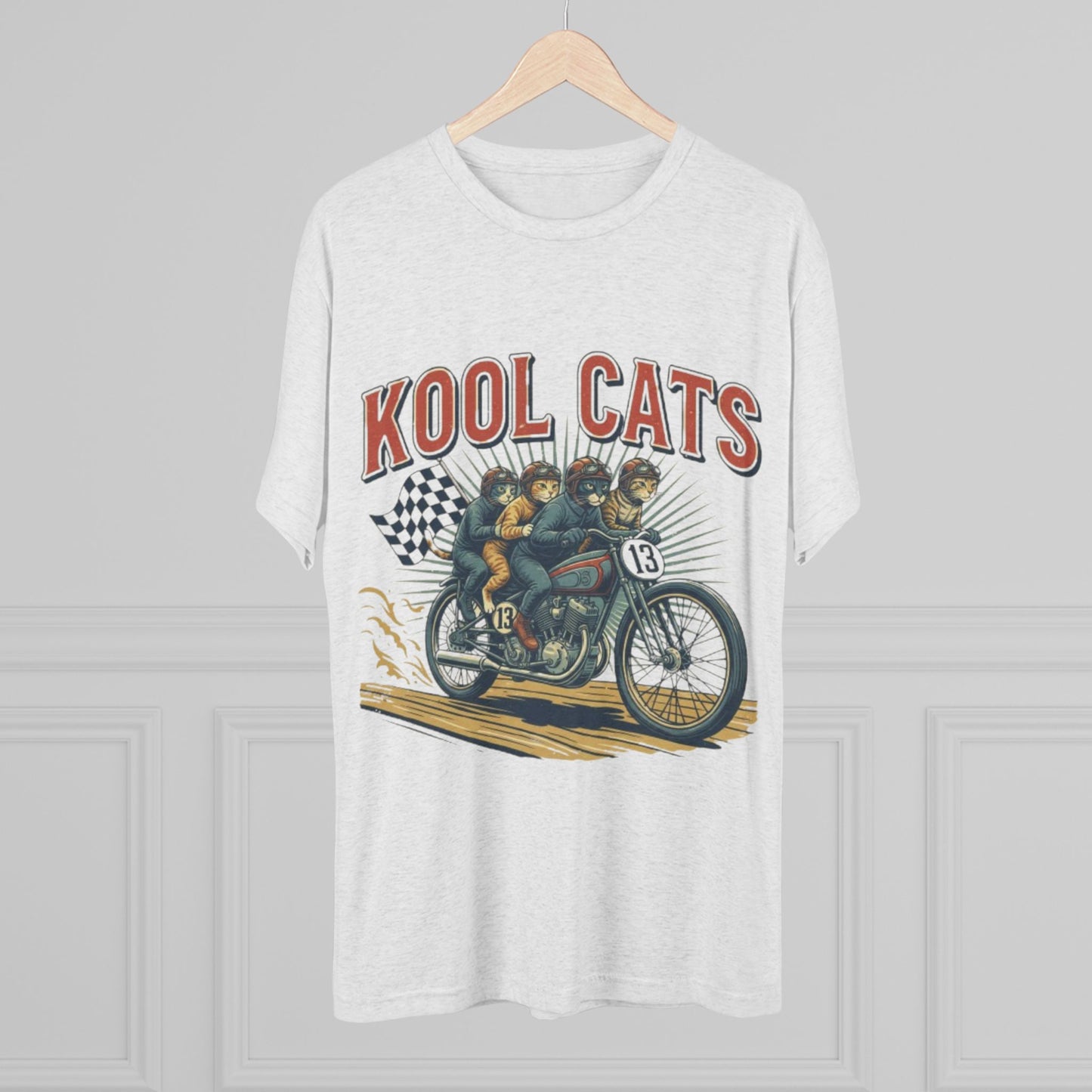 Kool Cats Vintage Motorcycle Tee