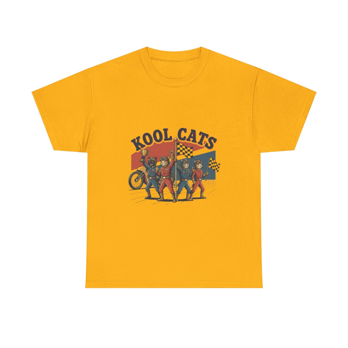Kool Cats Vintage Motorcycle Tee