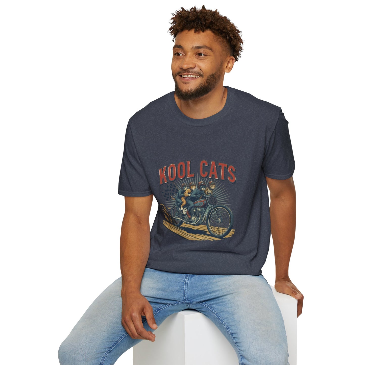 Kool Cats Racing Team T-Shirt — Official Vintage Motorcycle Racing Tee