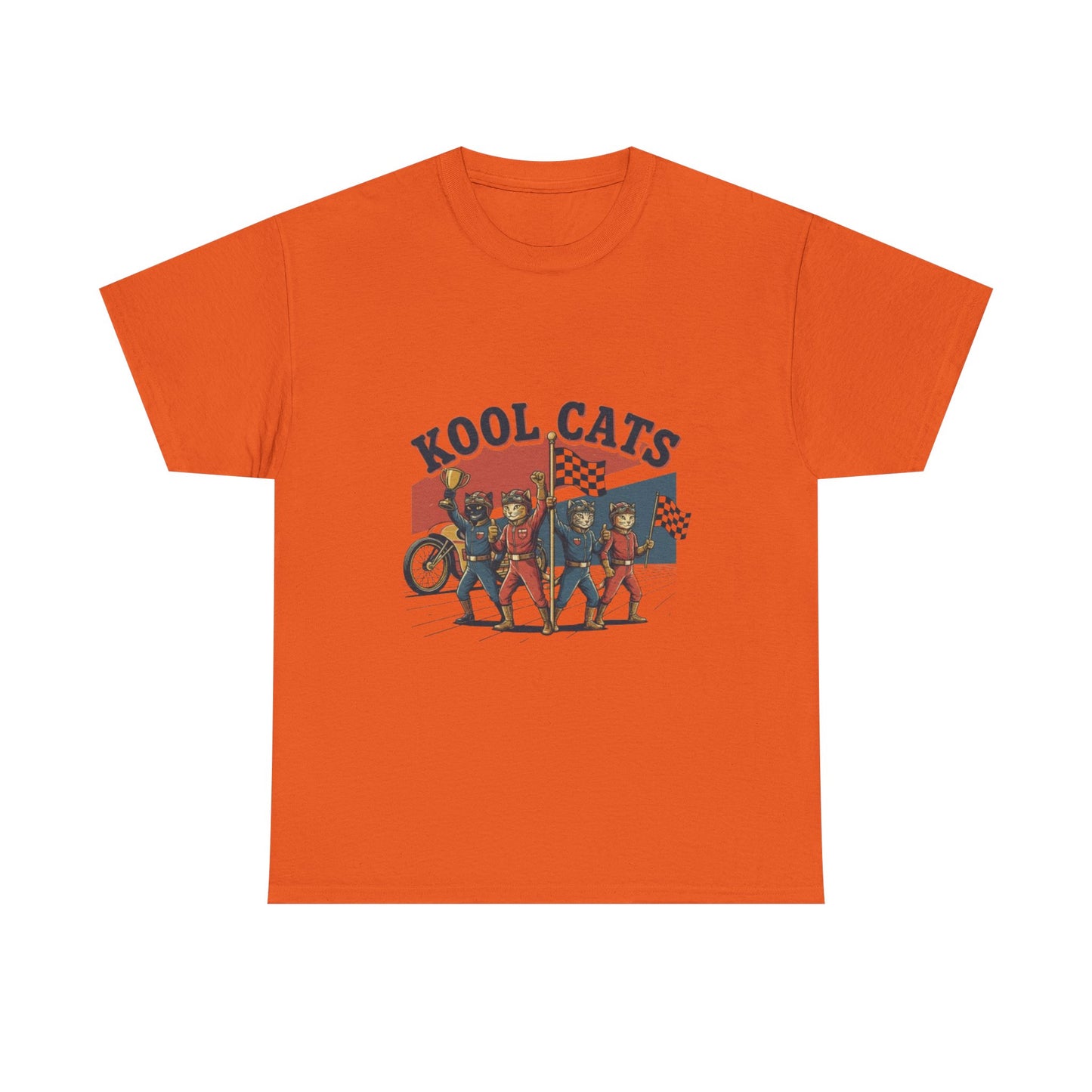 Kool Cats Vintage Motorcycle Tee