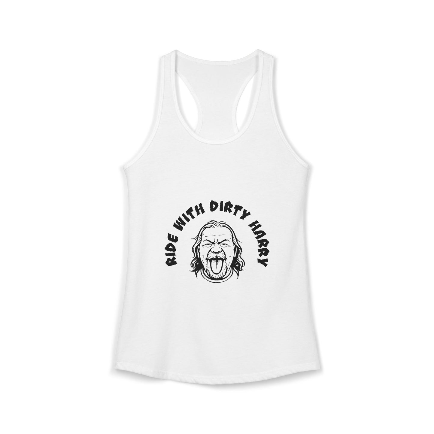 "Women's Biker Tank Top | Ride With Dirty Harry Gear"