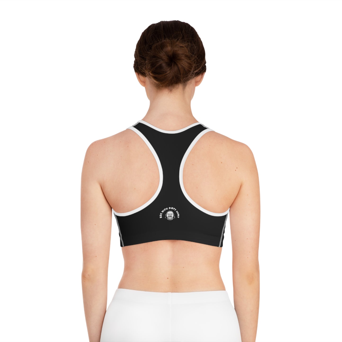 Let Dirtyharry Look Good On You Sports Bra (AOP)