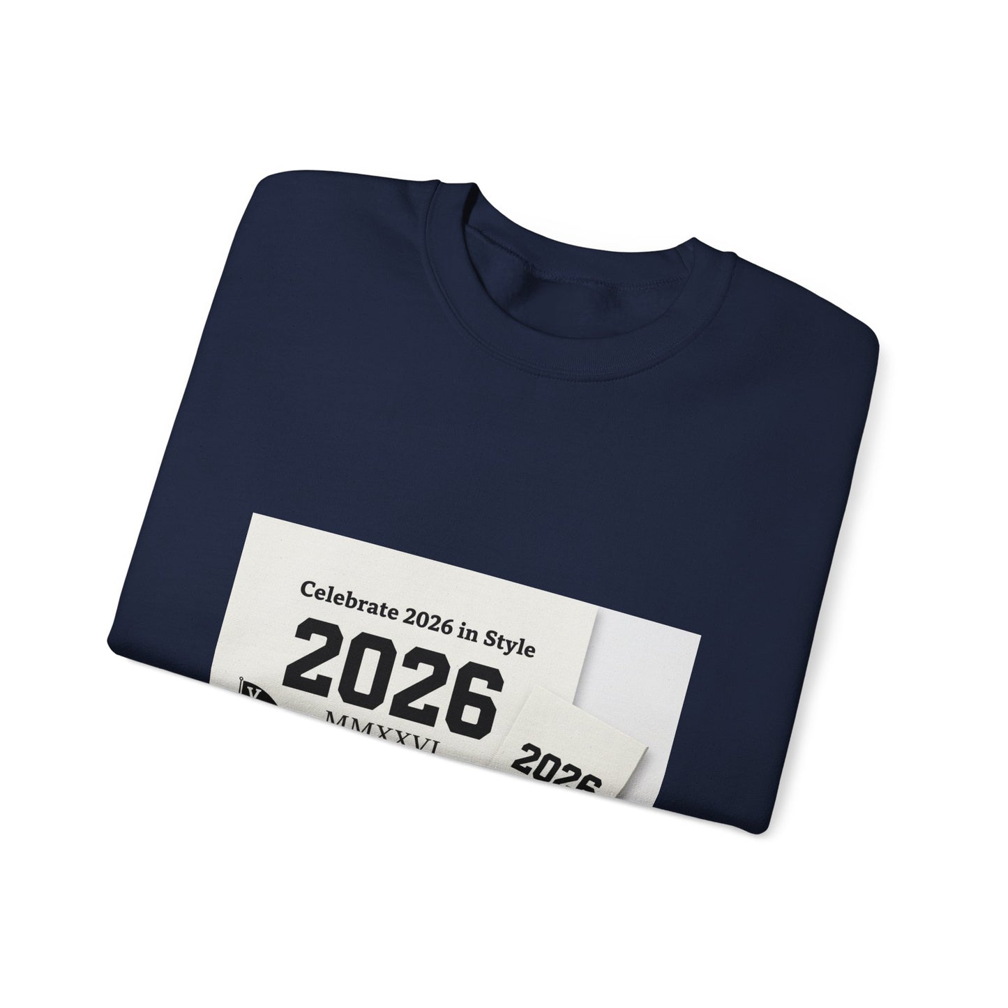 2026 Sweatshirt | Roman Numeral MMXXVI sweatshirt, New Year 2026 apparel