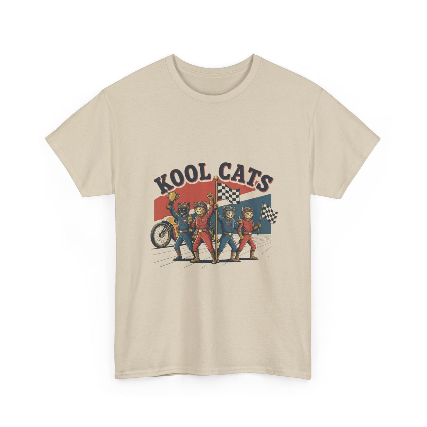 Kool Cats Vintage Motorcycle Tee