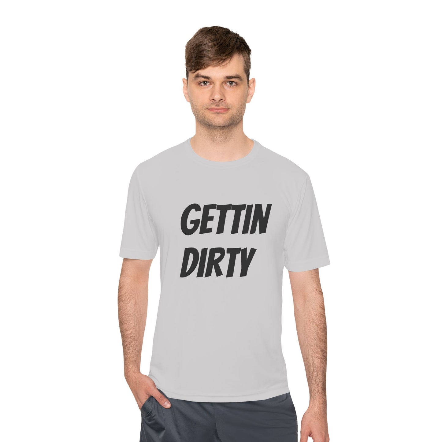 Unisex Moisture Wicking Tee - Fun Graphic Shirt for Outdoor Adventures, Workout Gear, Gift for Active Friends, Cool Summer Tee, Sporty [...]