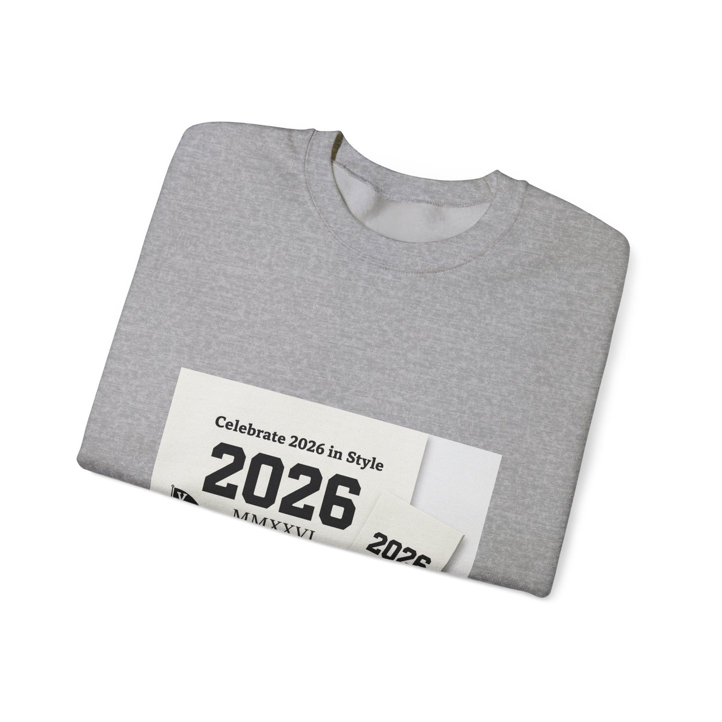 2026 Sweatshirt | Roman Numeral MMXXVI sweatshirt, New Year 2026 apparel