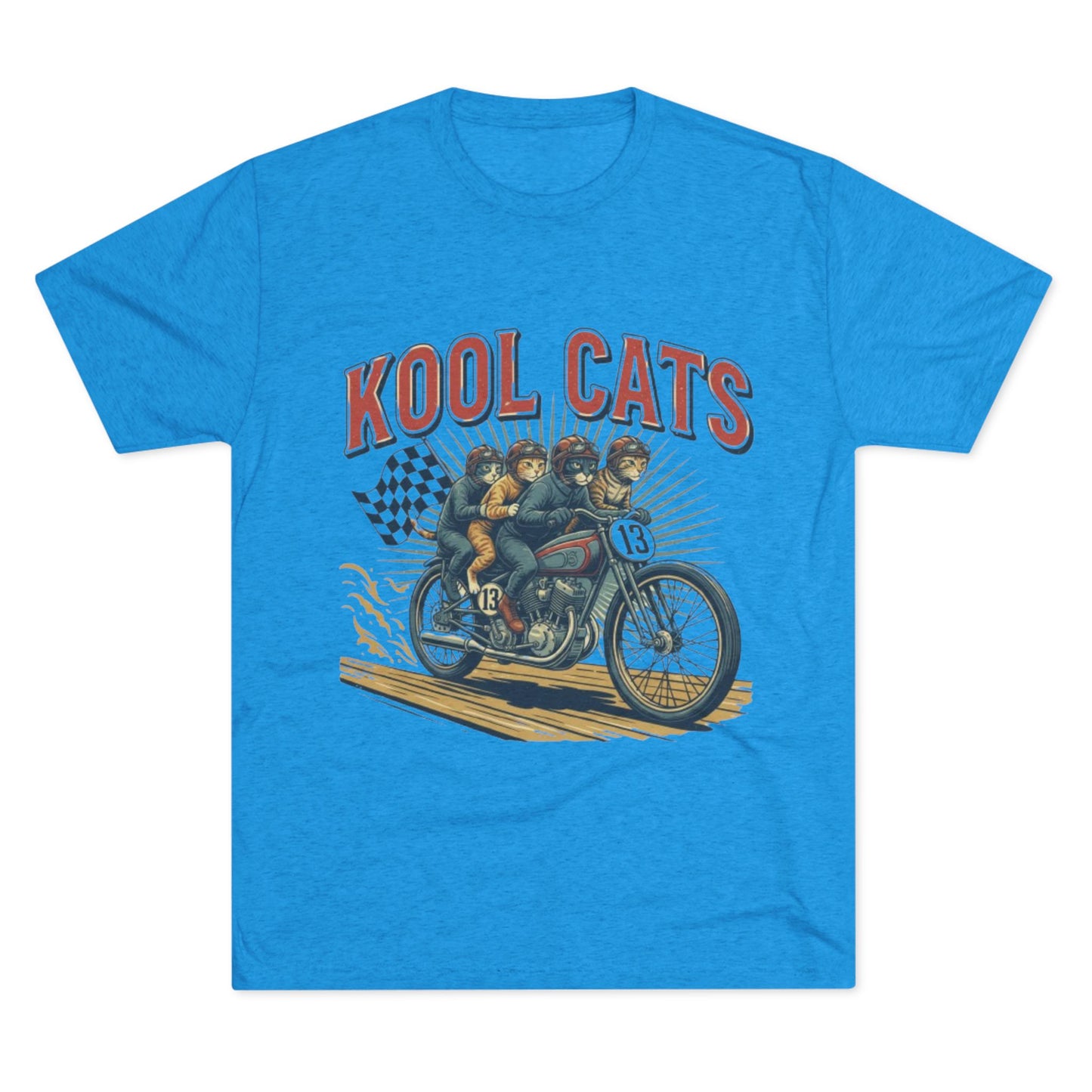 Kool Cats Vintage Motorcycle Tee