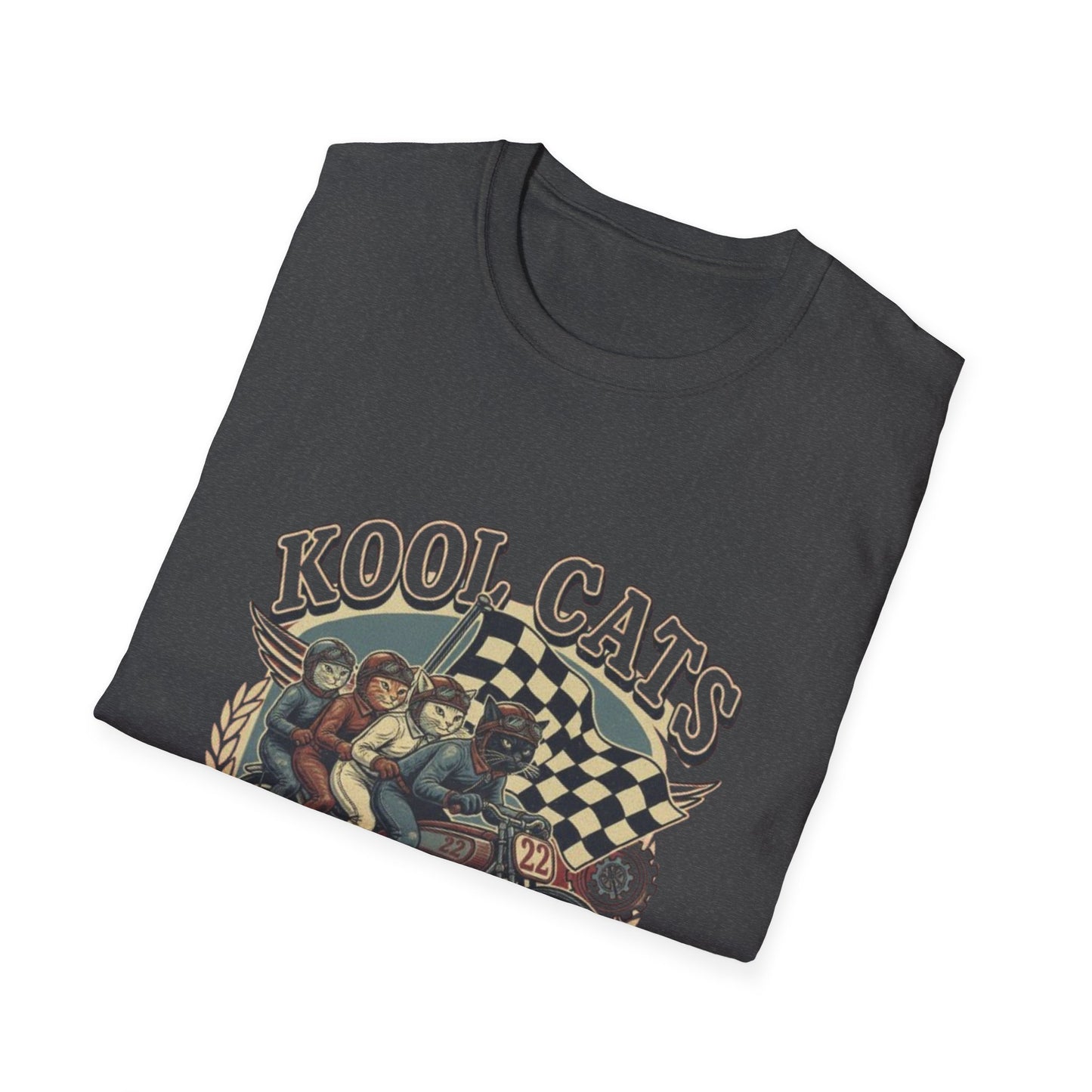 Kool Cats Racing Team T-Shirt — Presented by Ride With Dirty Harry