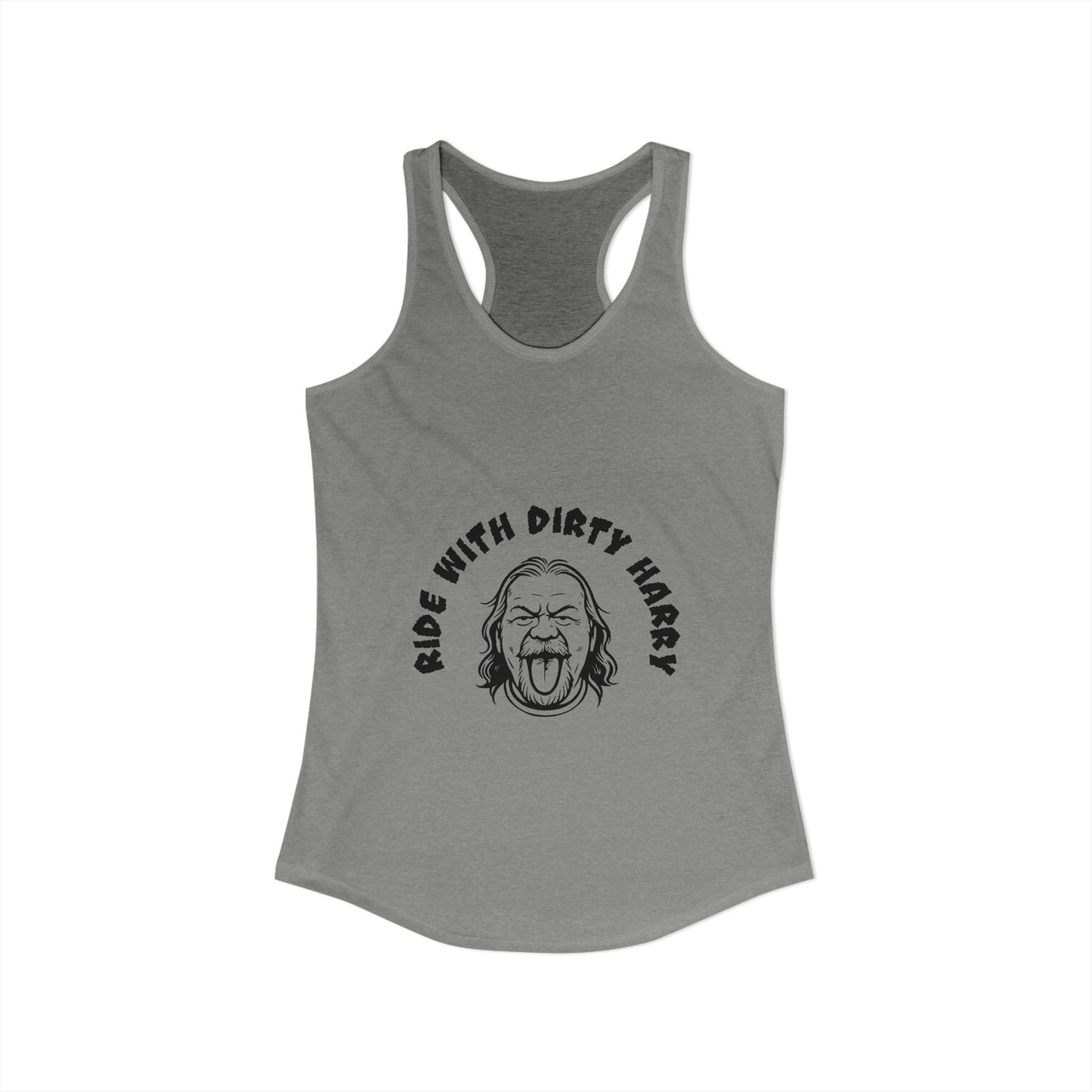 "Women's Biker Tank Top | Ride With Dirty Harry Gear"