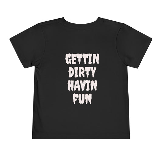 Toddler Graphic Tee - Playful and Fun T-Shirt for Kids, Ride with Dirty Harry Design, Perfect for Birthdays, Everyday Wear, Gifts