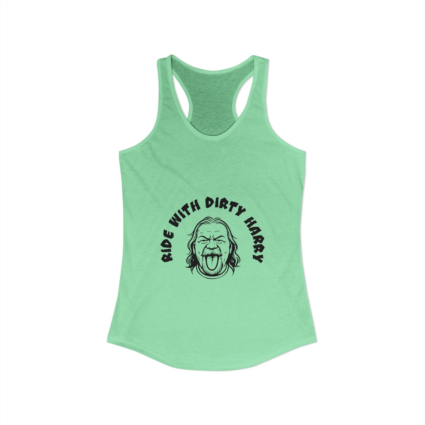 "Women's Biker Tank Top | Ride With Dirty Harry Gear"