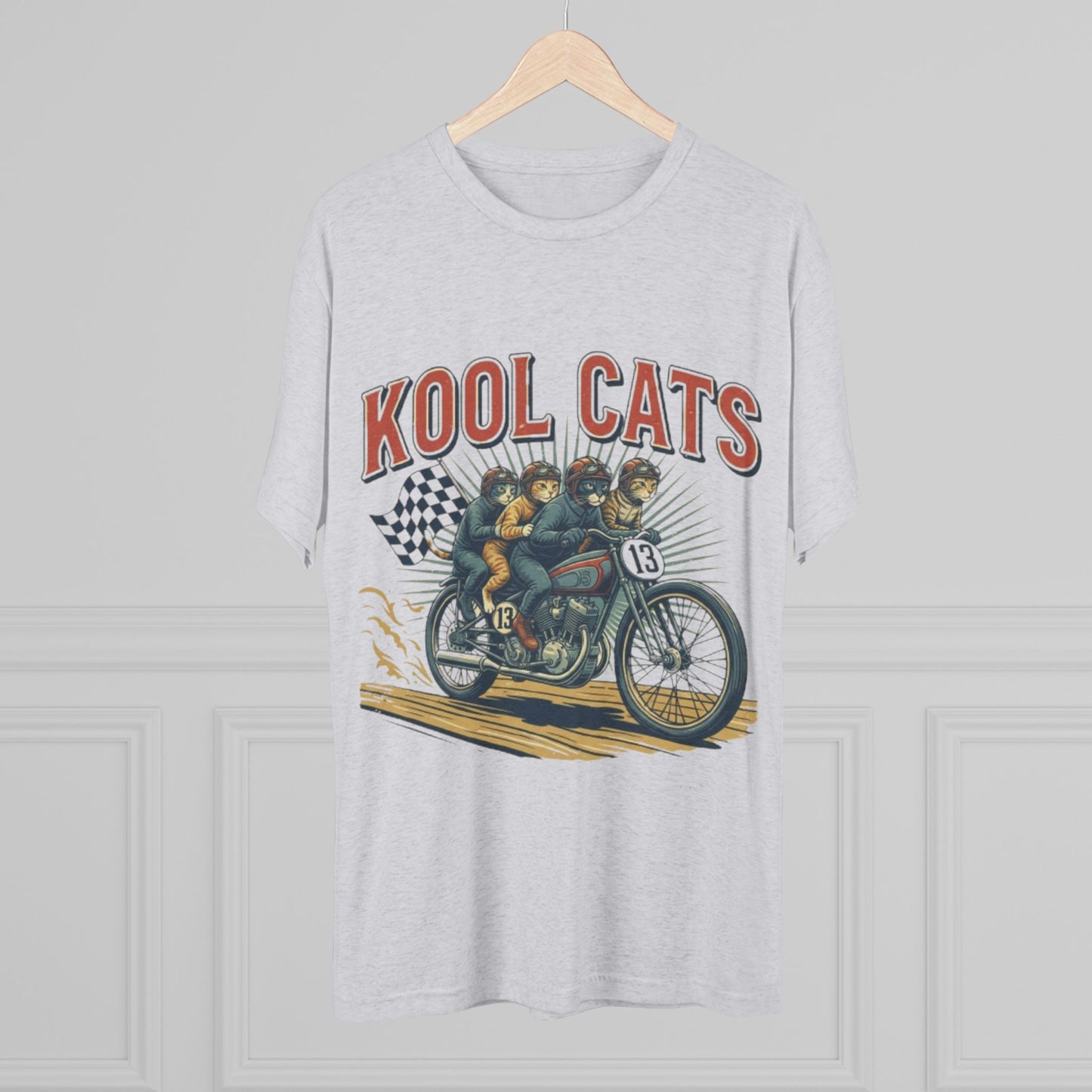 Kool Cats Vintage Motorcycle Tee
