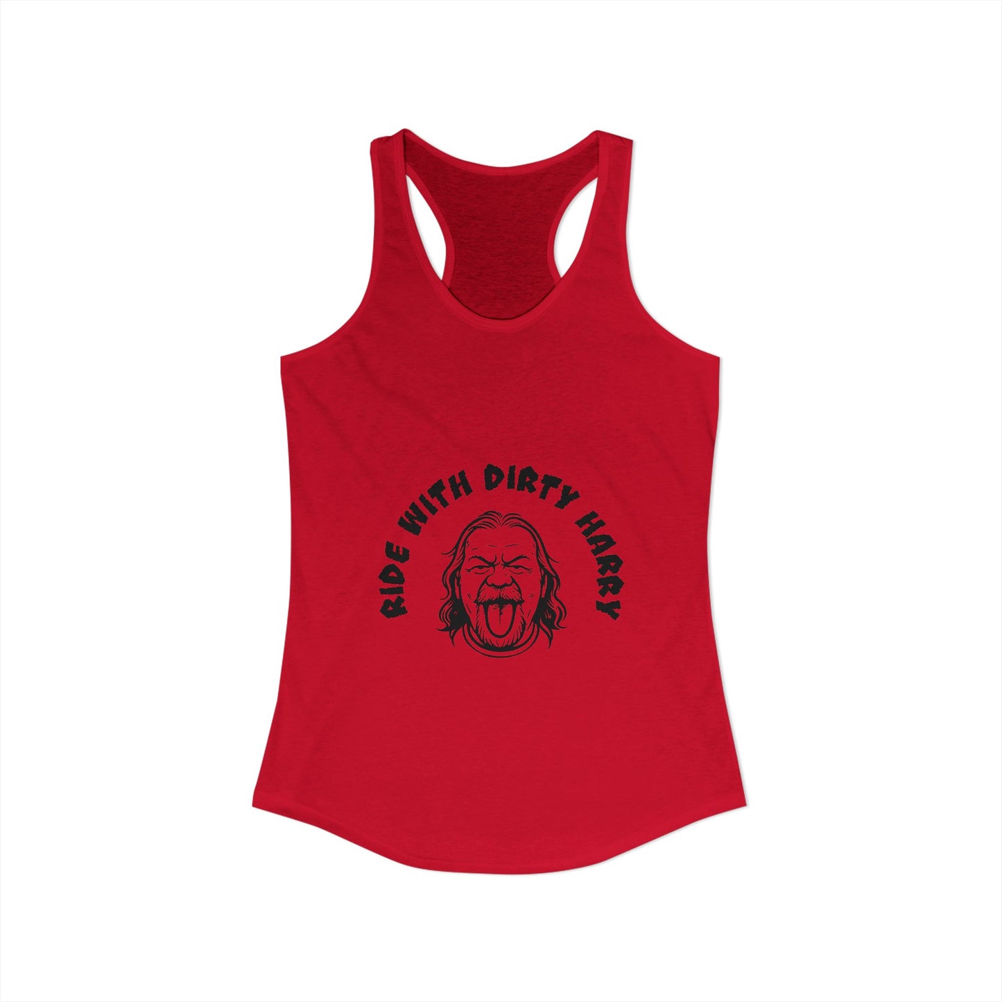 "Women's Biker Tank Top | Ride With Dirty Harry Gear"