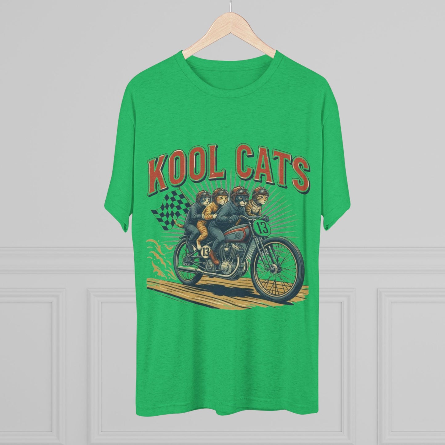 Kool Cats Vintage Motorcycle Tee