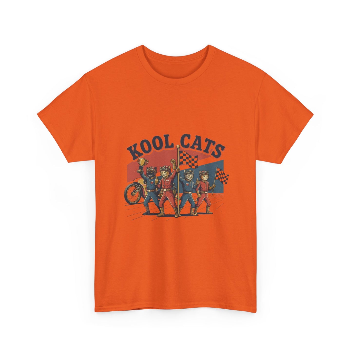 Kool Cats Vintage Motorcycle Tee