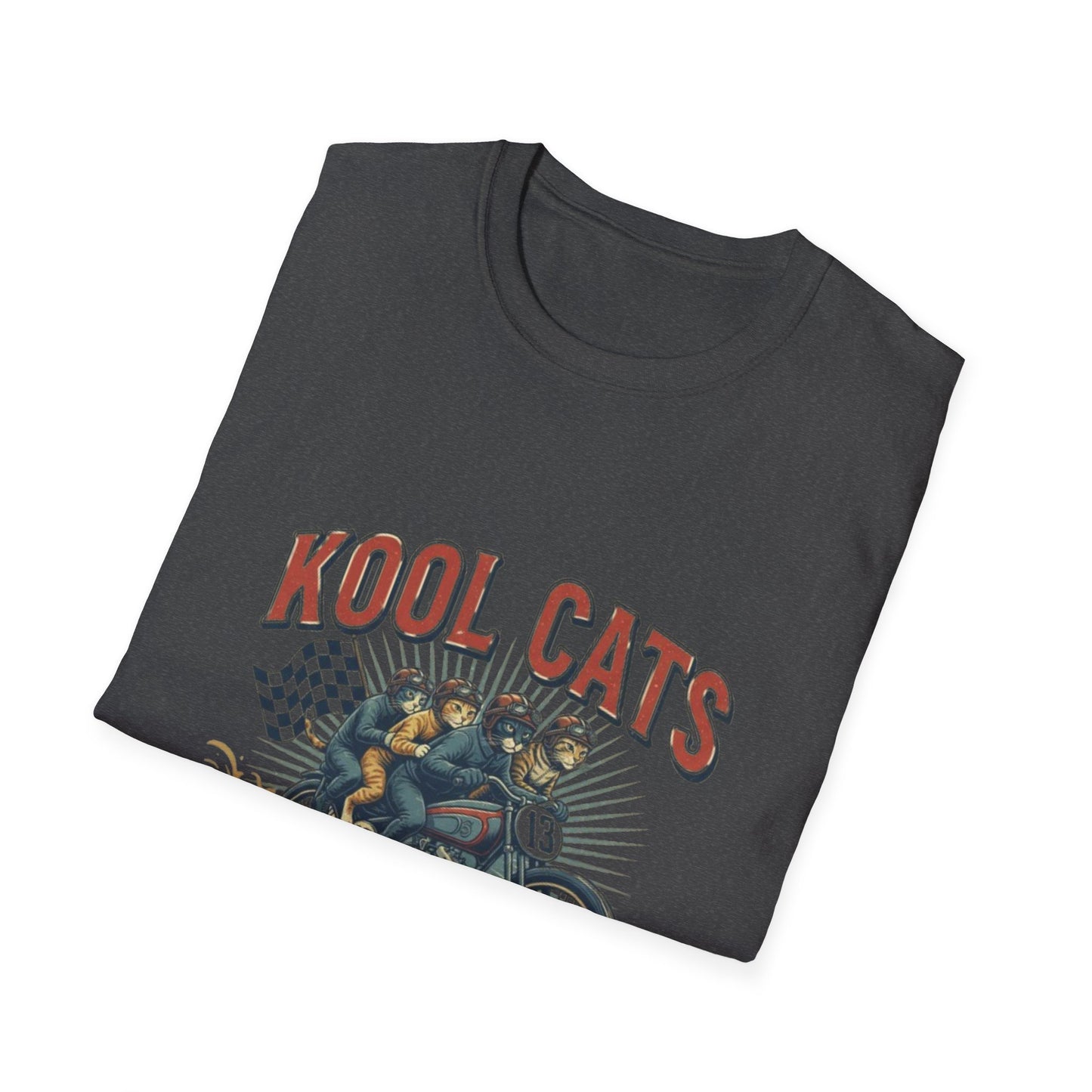 Kool Cats Racing Team T-Shirt — Official Vintage Motorcycle Racing Tee