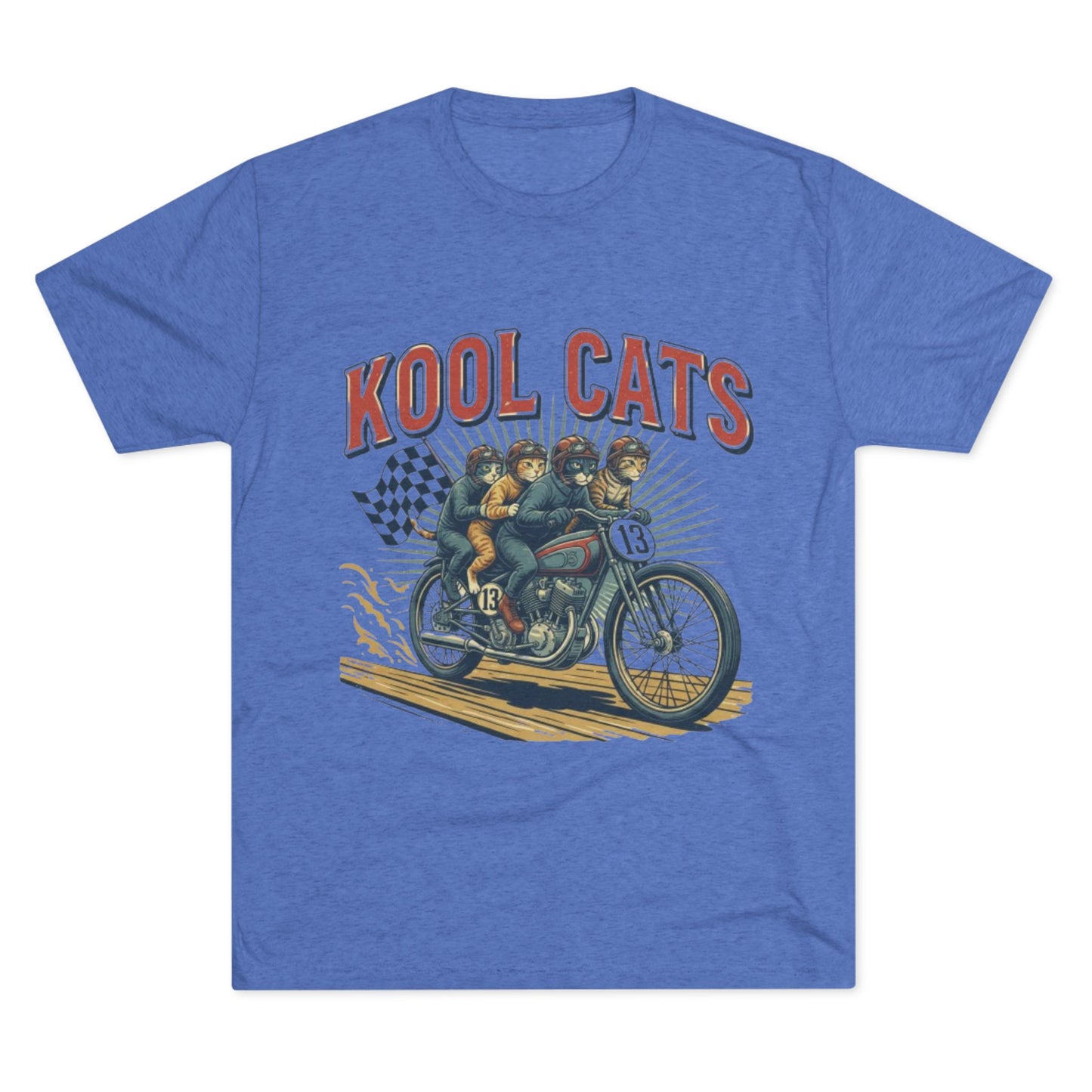 Kool Cats Vintage Motorcycle Tee