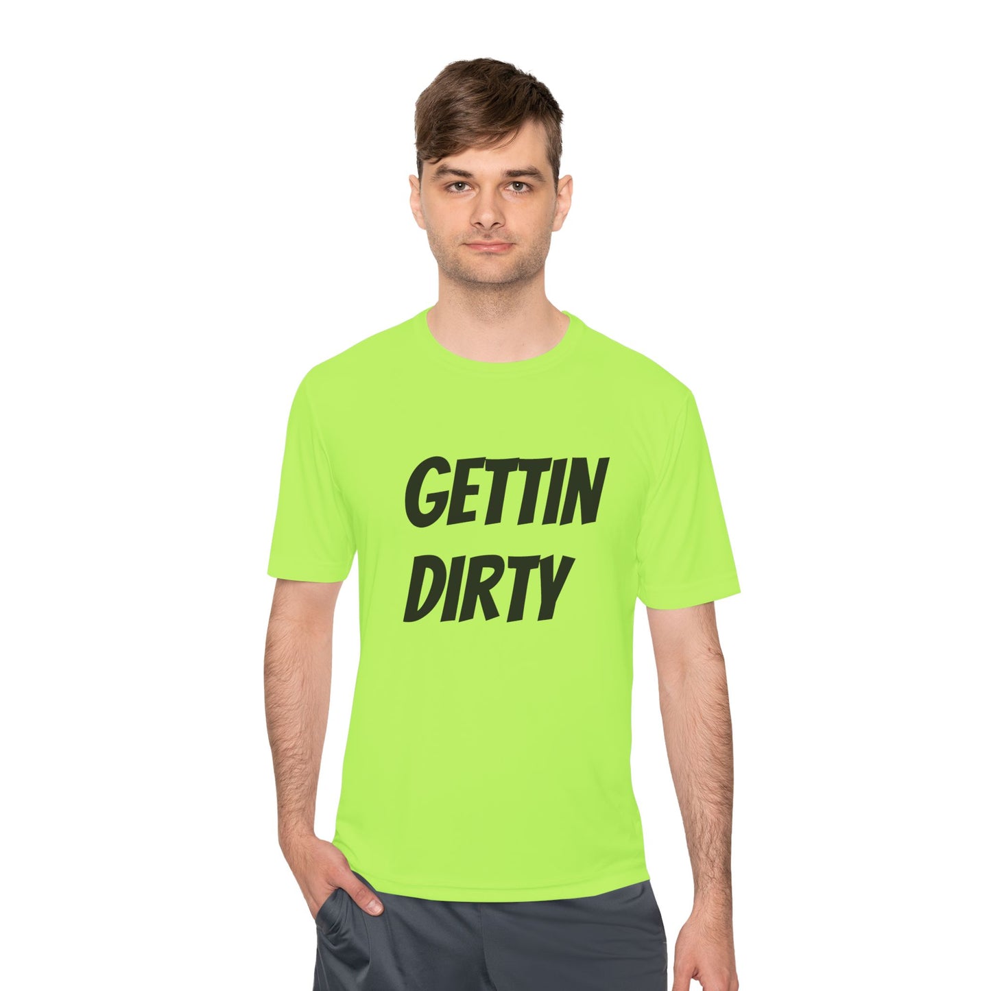 Unisex Moisture Wicking Tee - Fun Graphic Shirt for Outdoor Adventures, Workout Gear, Gift for Active Friends, Cool Summer Tee, Sporty [...]