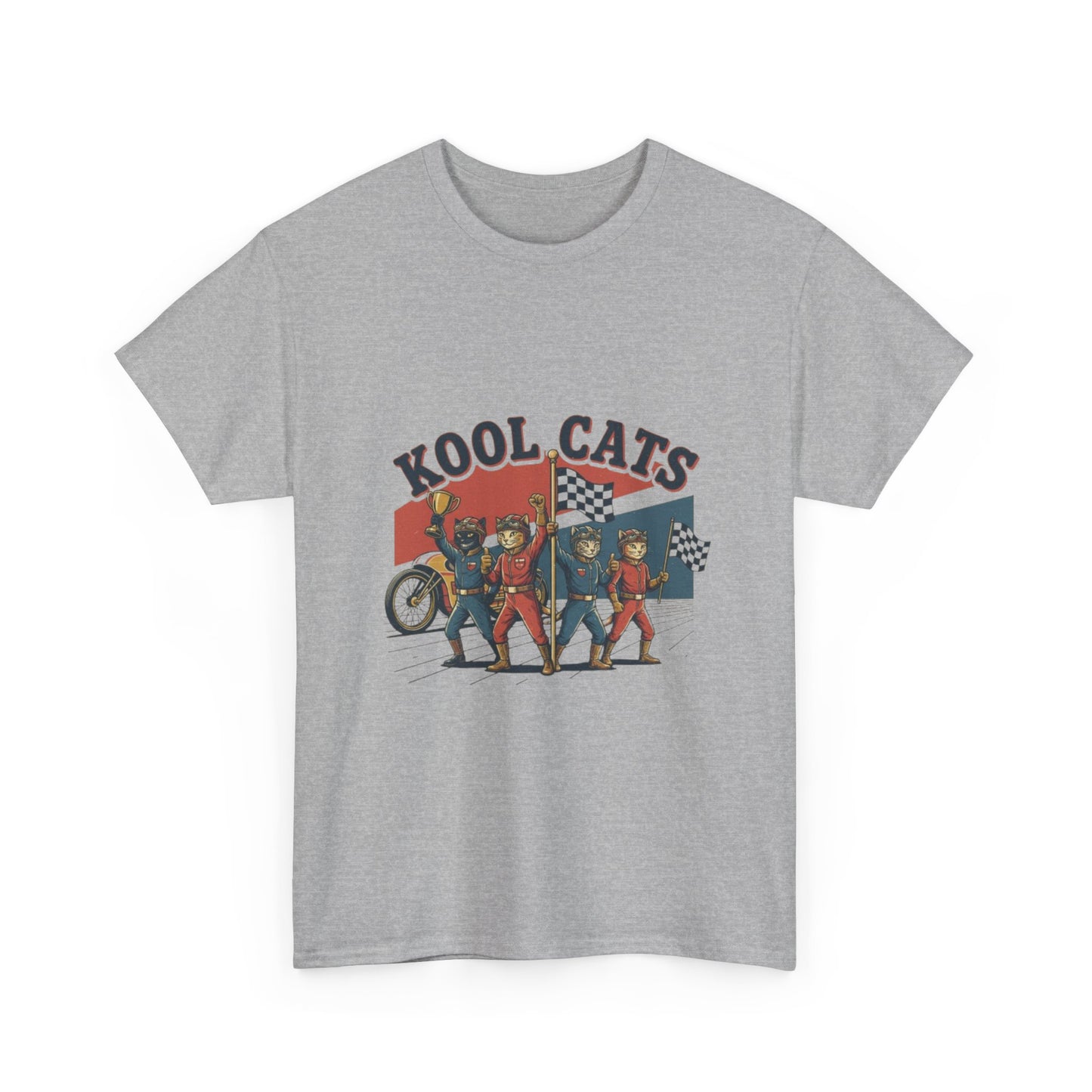 Kool Cats Vintage Motorcycle Tee